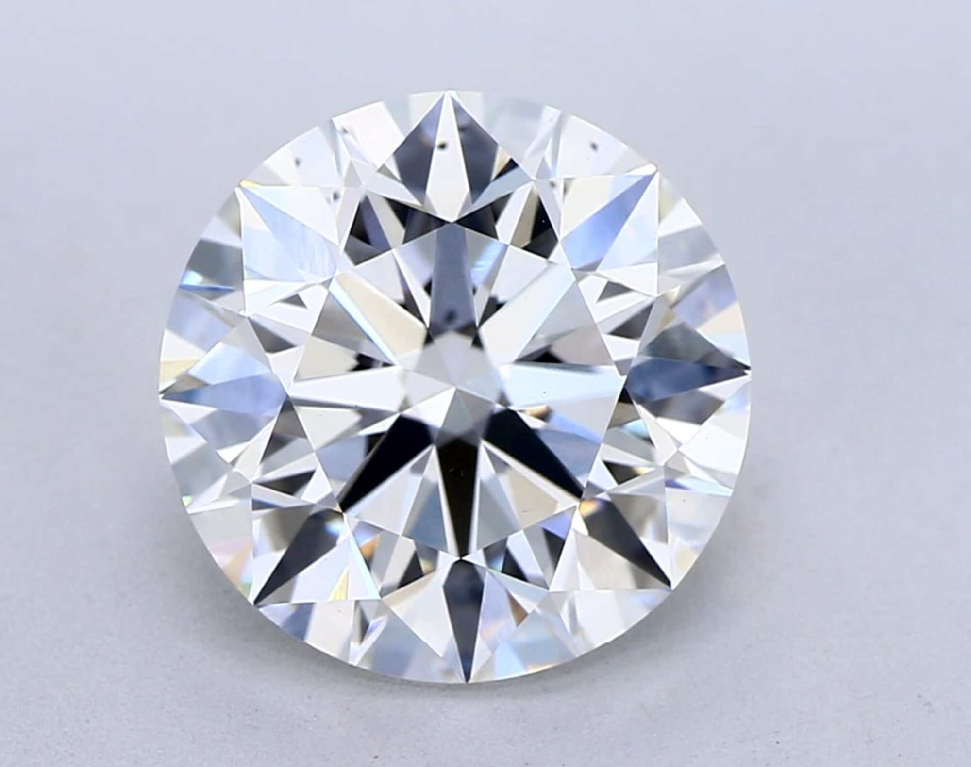 2.51 ct G VS2 Round cut Diamond