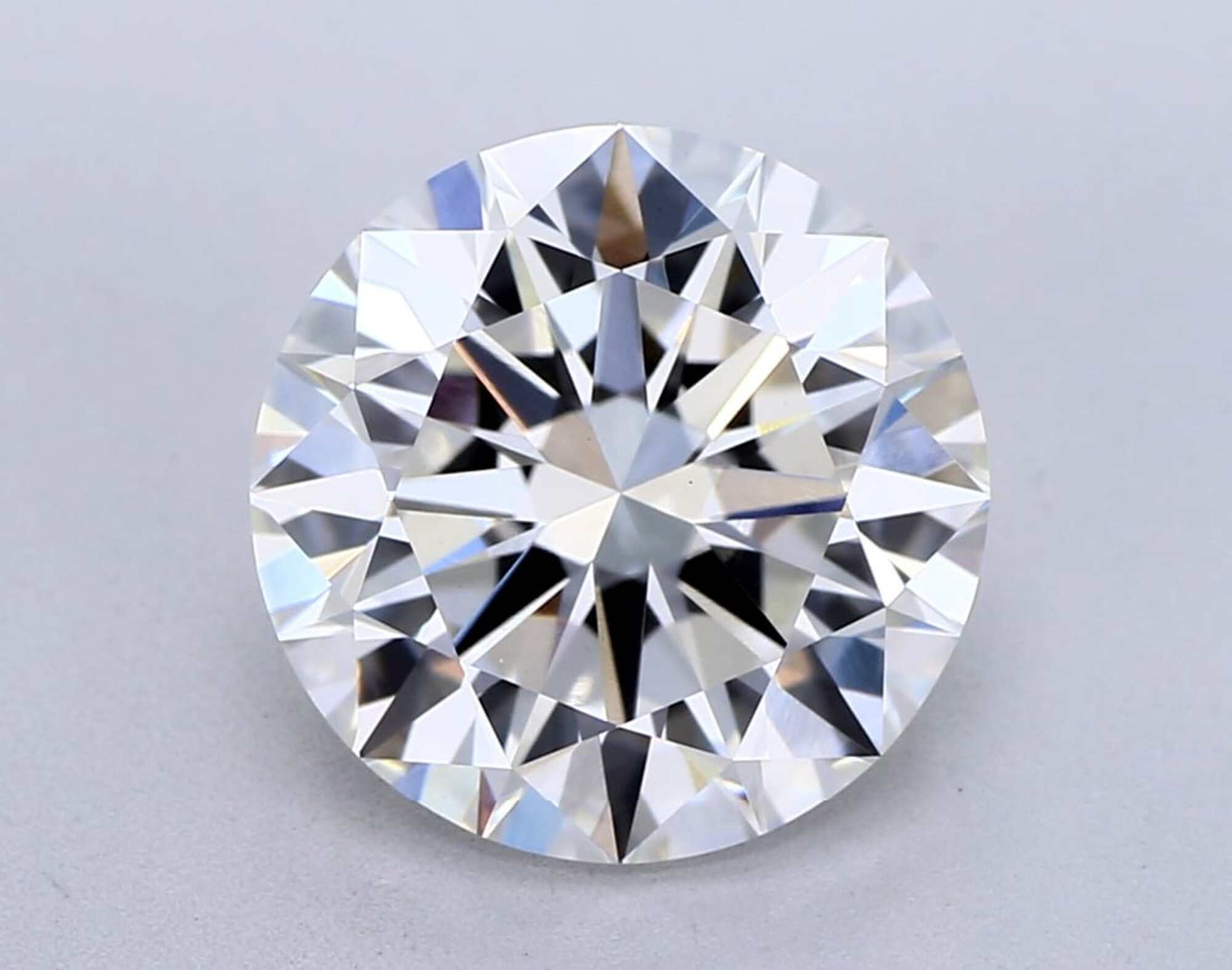 2.50 ct G VVS2 Round cut Diamond