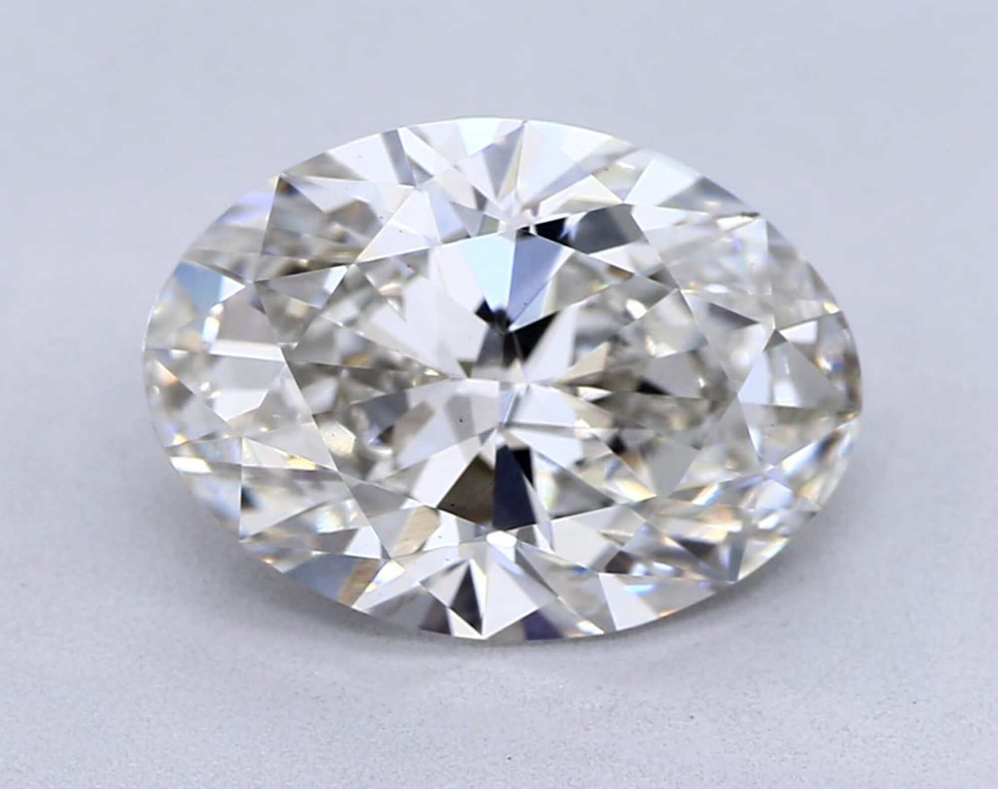 2,15 ct H VS1 Diamante talla ovalada 