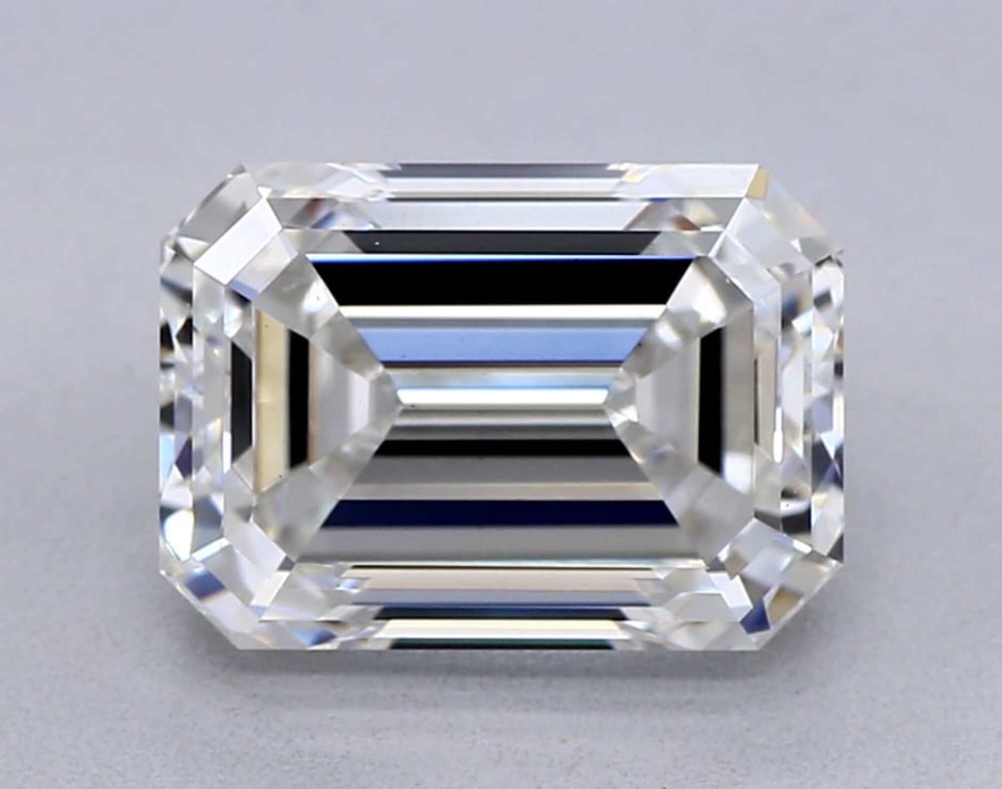 2 ct G VS1 Diamante talla esmeralda 