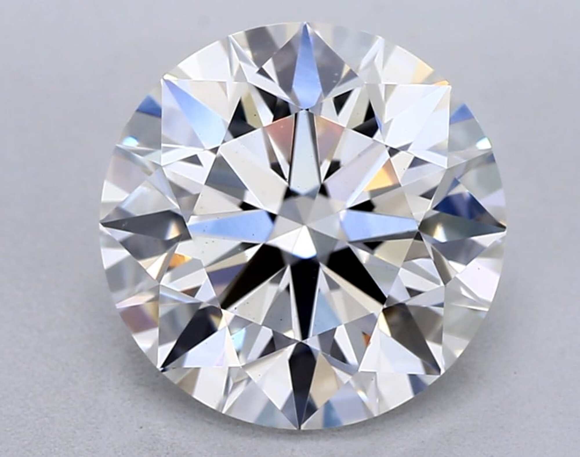 2.27 ct G VVS2 Round cut Diamond