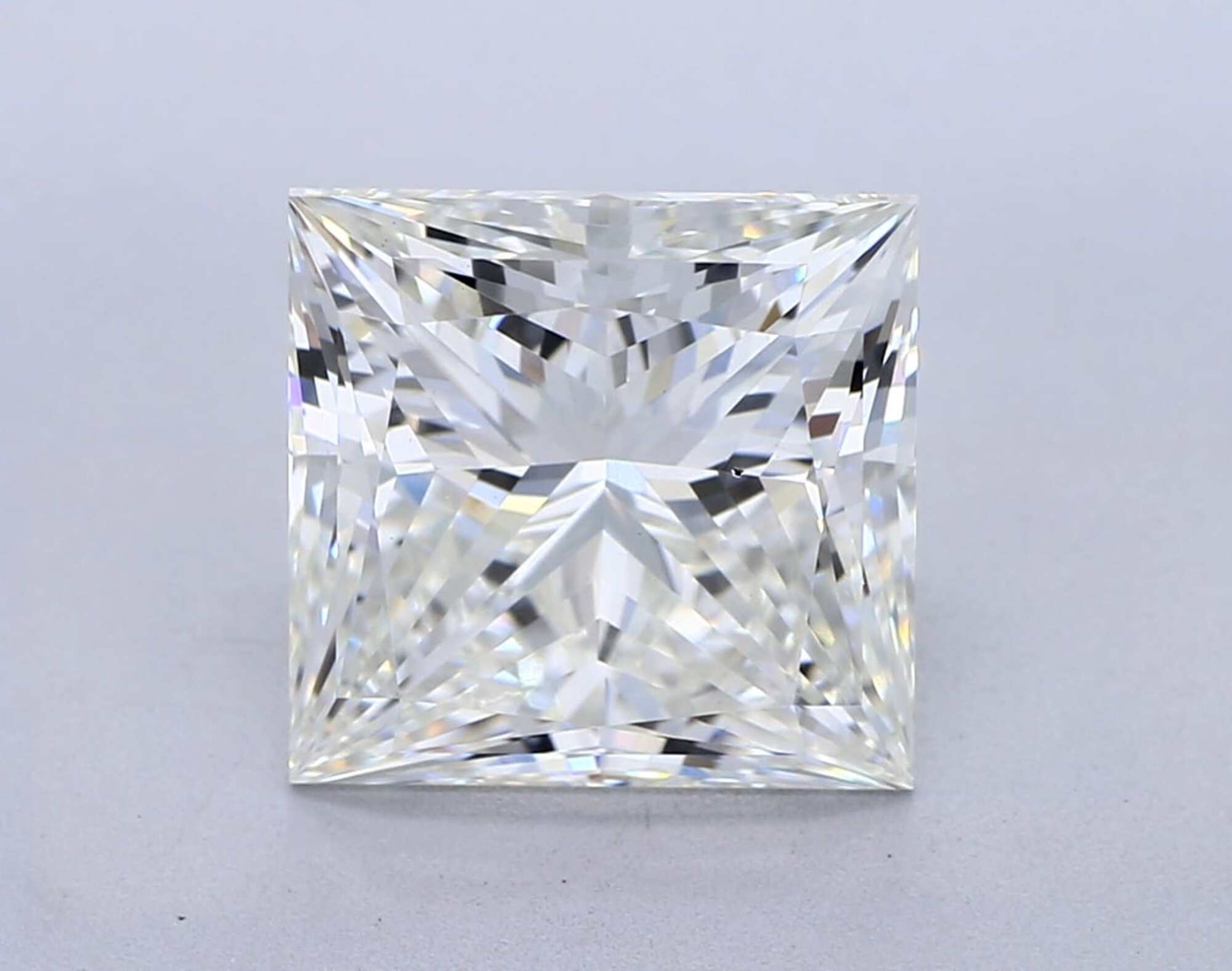 Diamante talla princesa H VS2 de 3,01 ct 