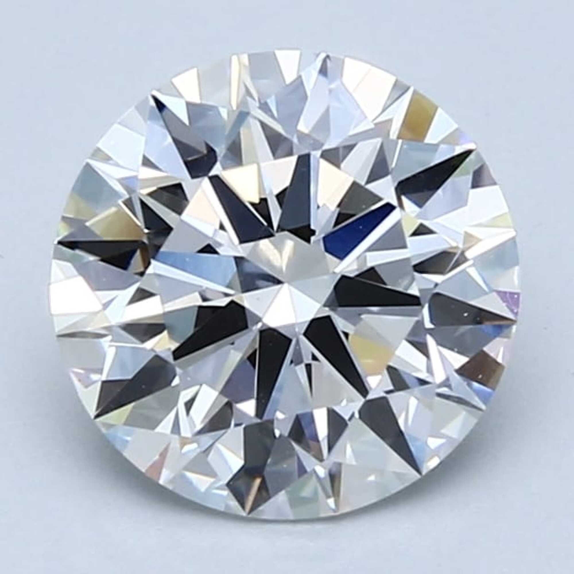 Diamante talla redonda F VS1 de 2,34 ct 