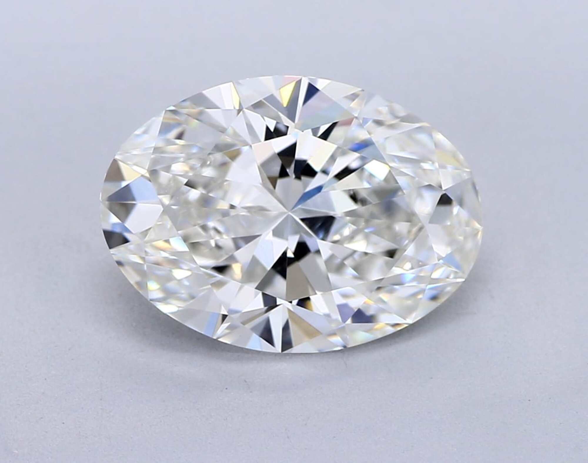 2.17 ct F VVS2 Oval cut Diamond