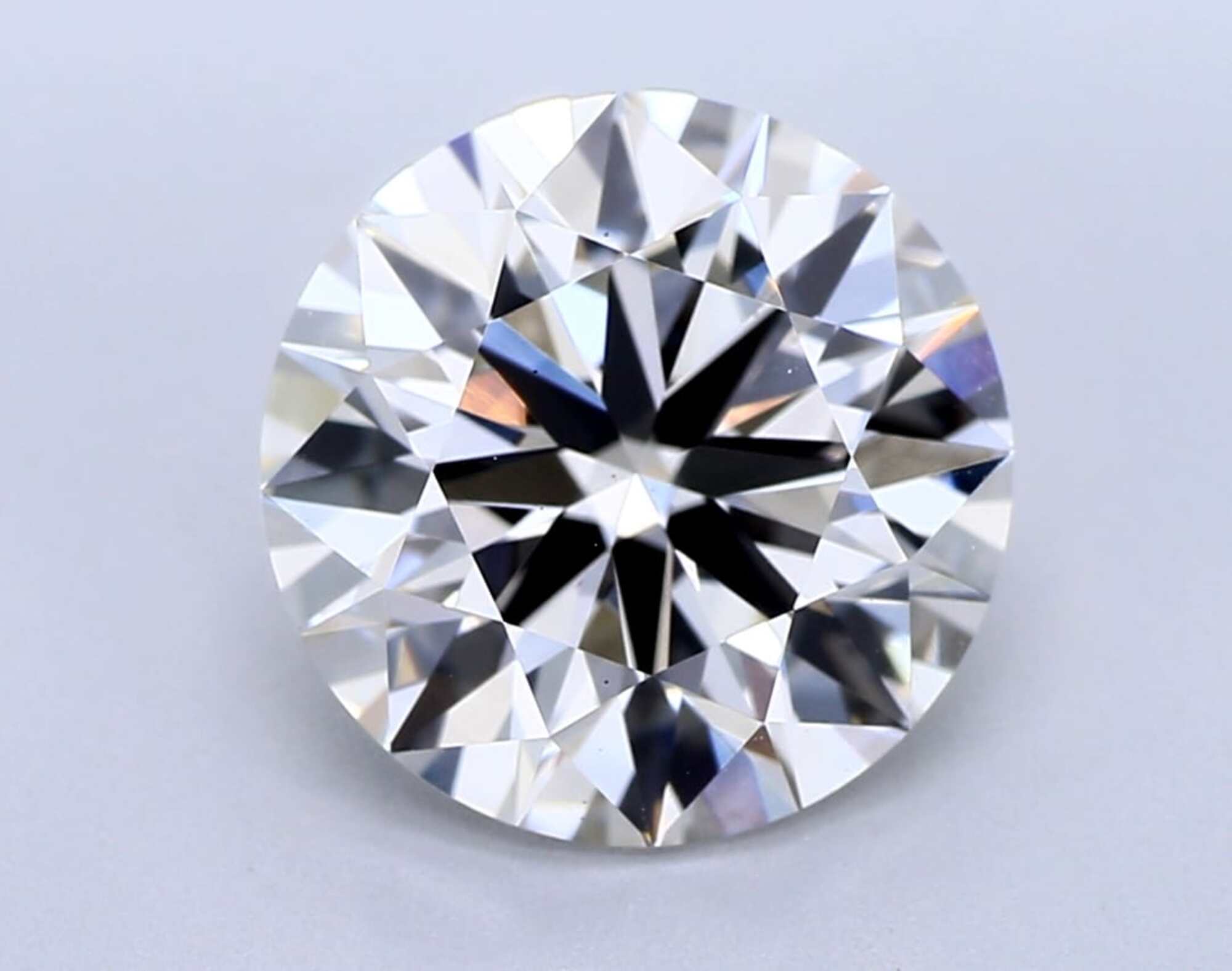 Diamante talla redonda H VS1 de 2,22 ct 