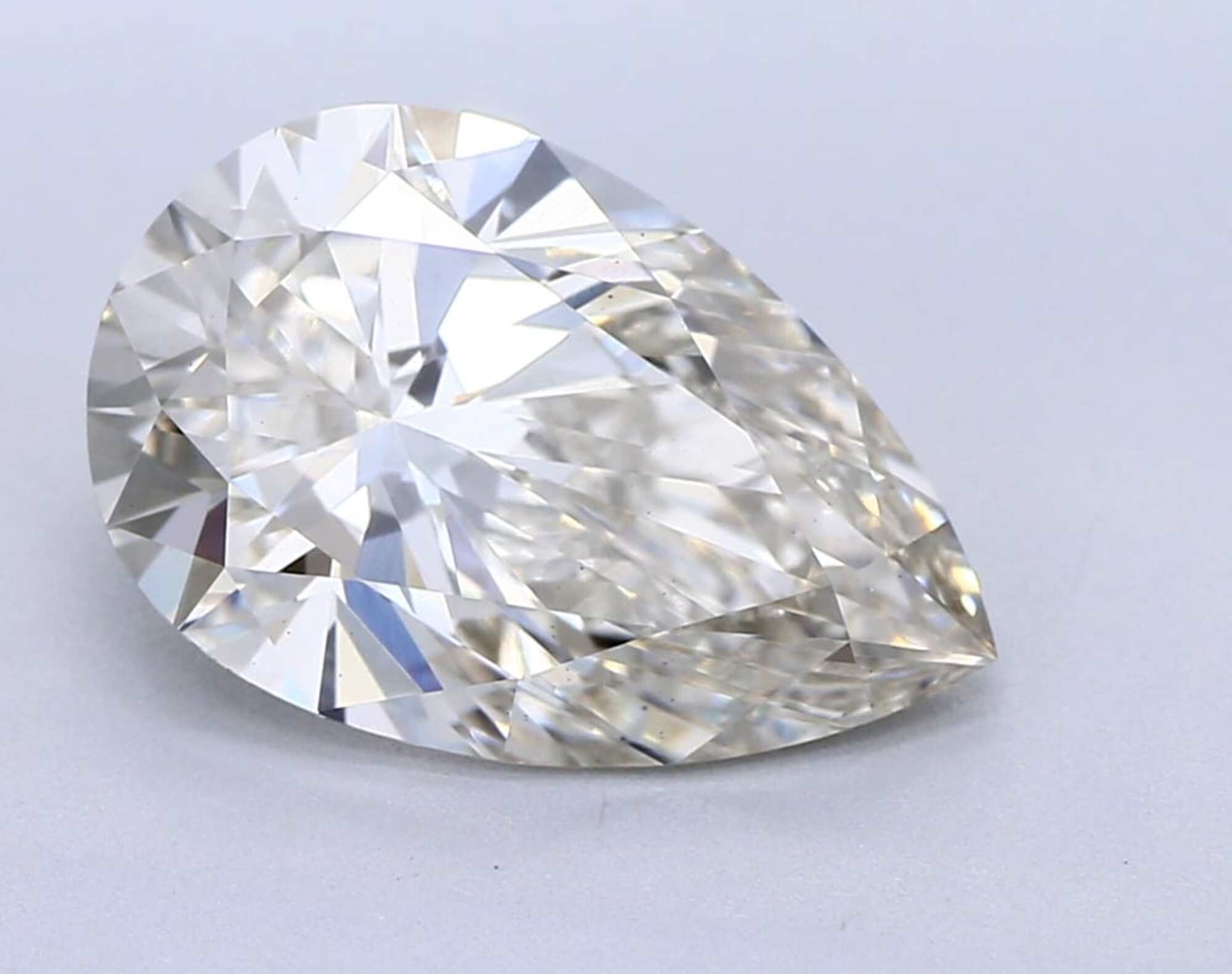 2.09 ct H VS2 Pear cut Diamond