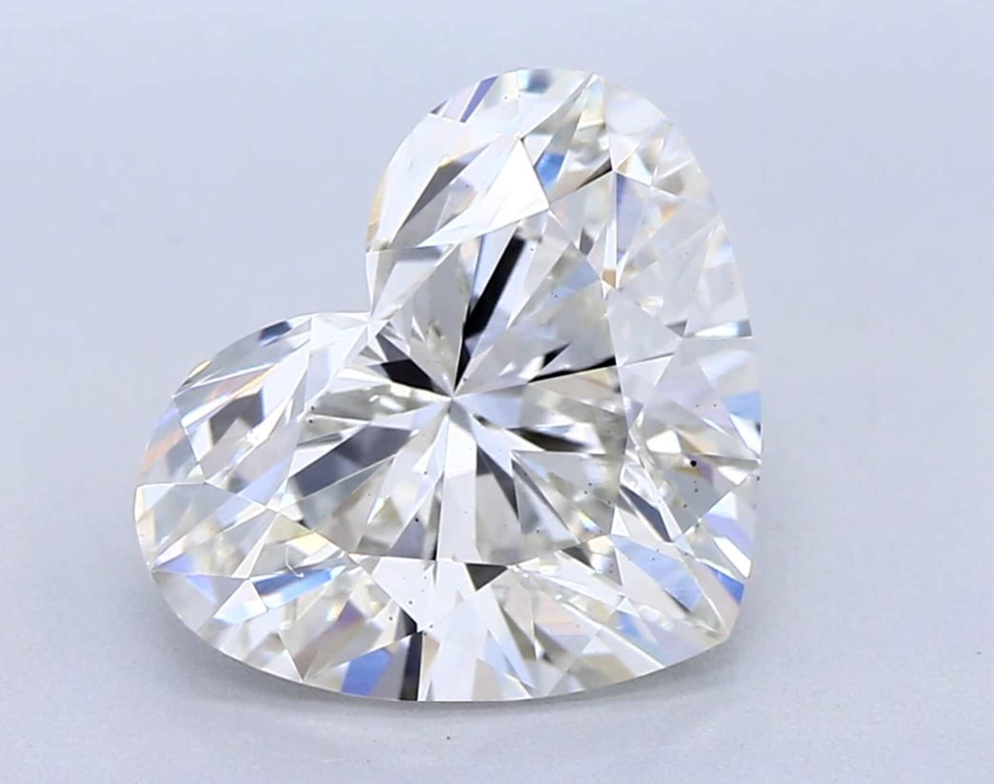 2.09 ct G VS2 Heart cut Diamond