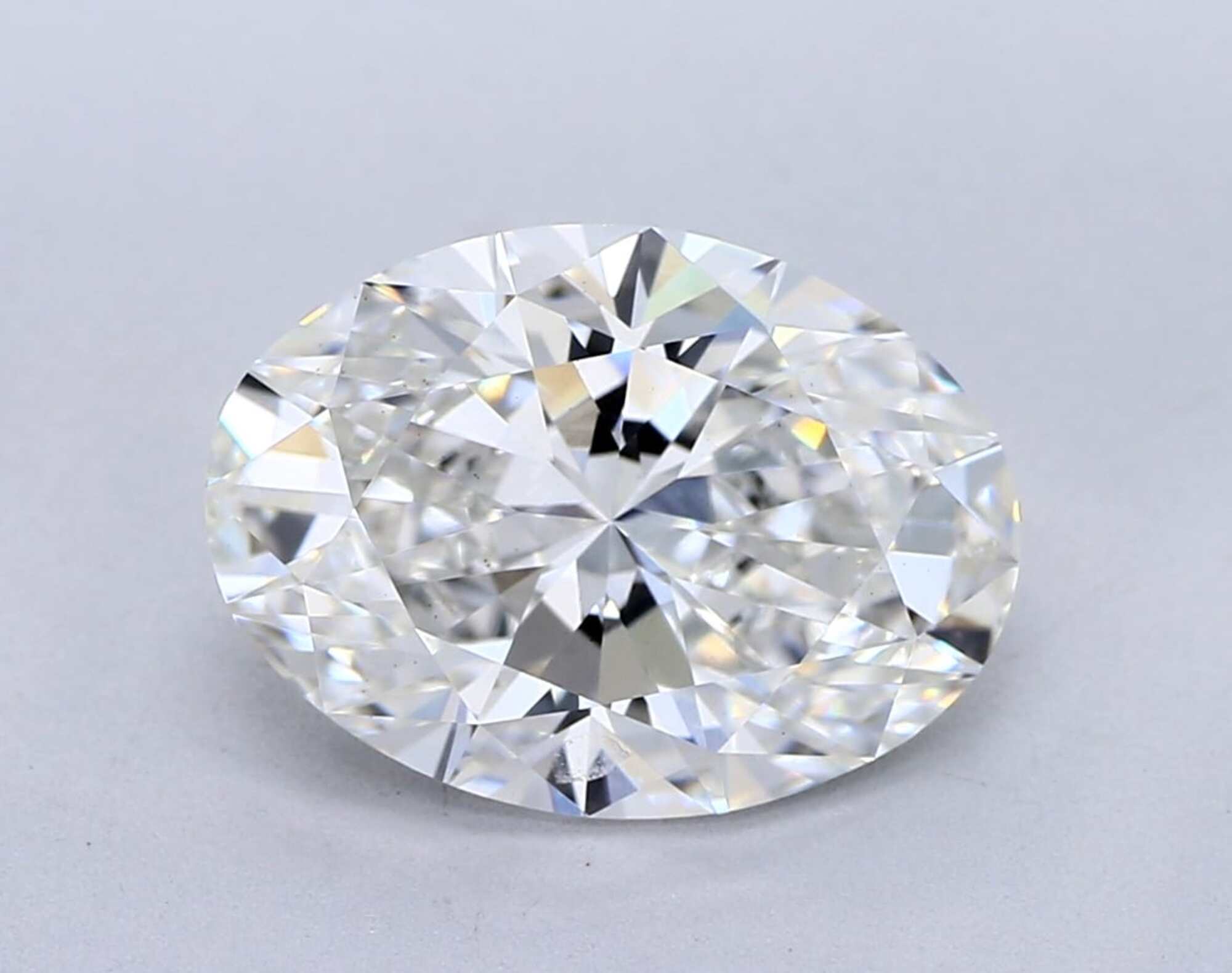 2.03 ct F VS1 Oval cut Diamond