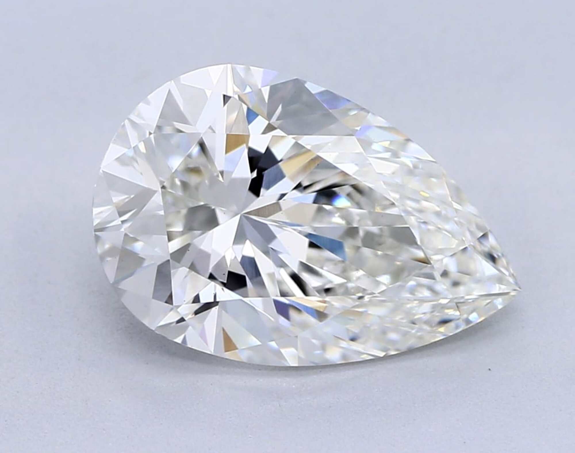 2.08 ct G VS1 Pear cut Diamond