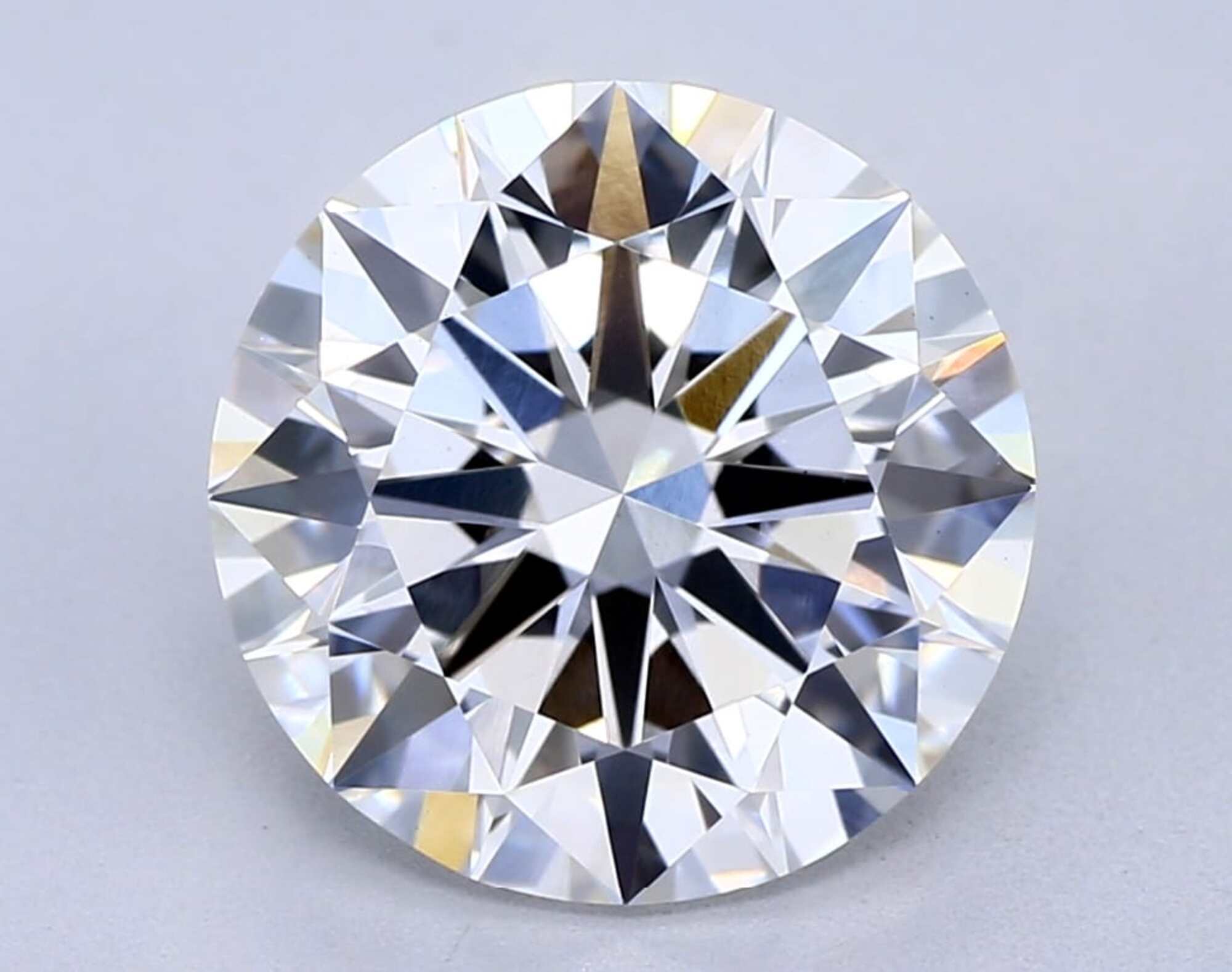 Diamante talla redonda F VS1 de 2,51 ct 