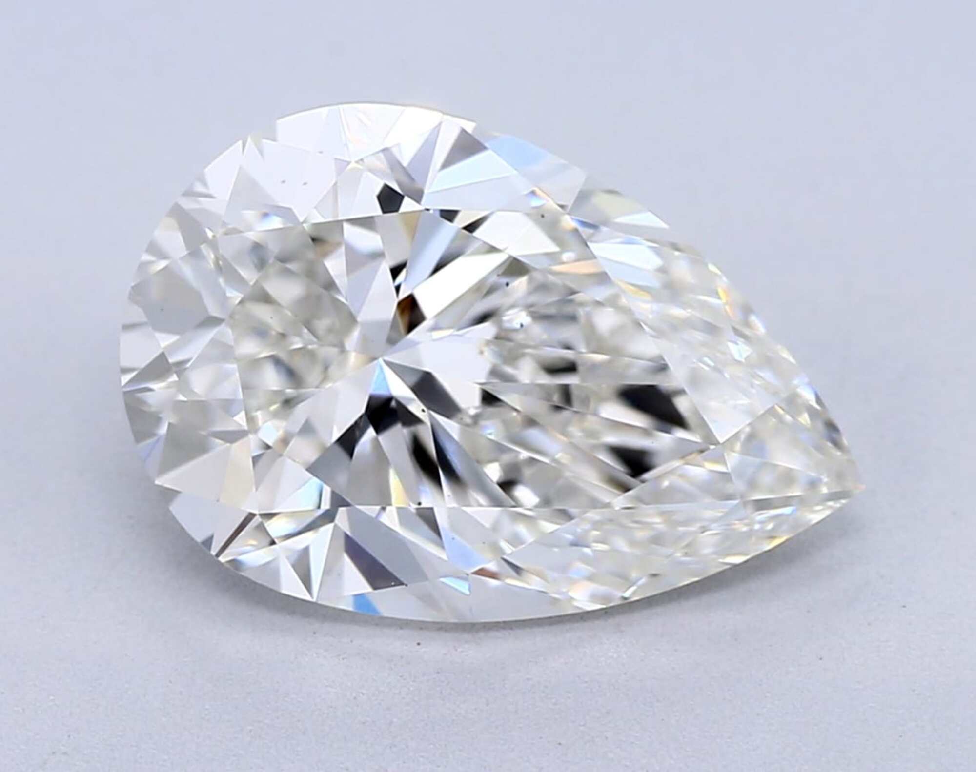 2.50 ct F VS1 Pear cut Diamond
