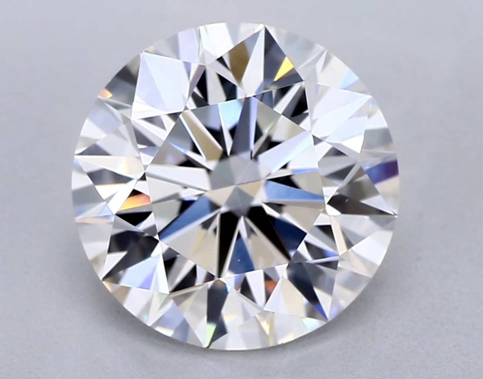 2.22 ct F VS1 Round cut Diamond