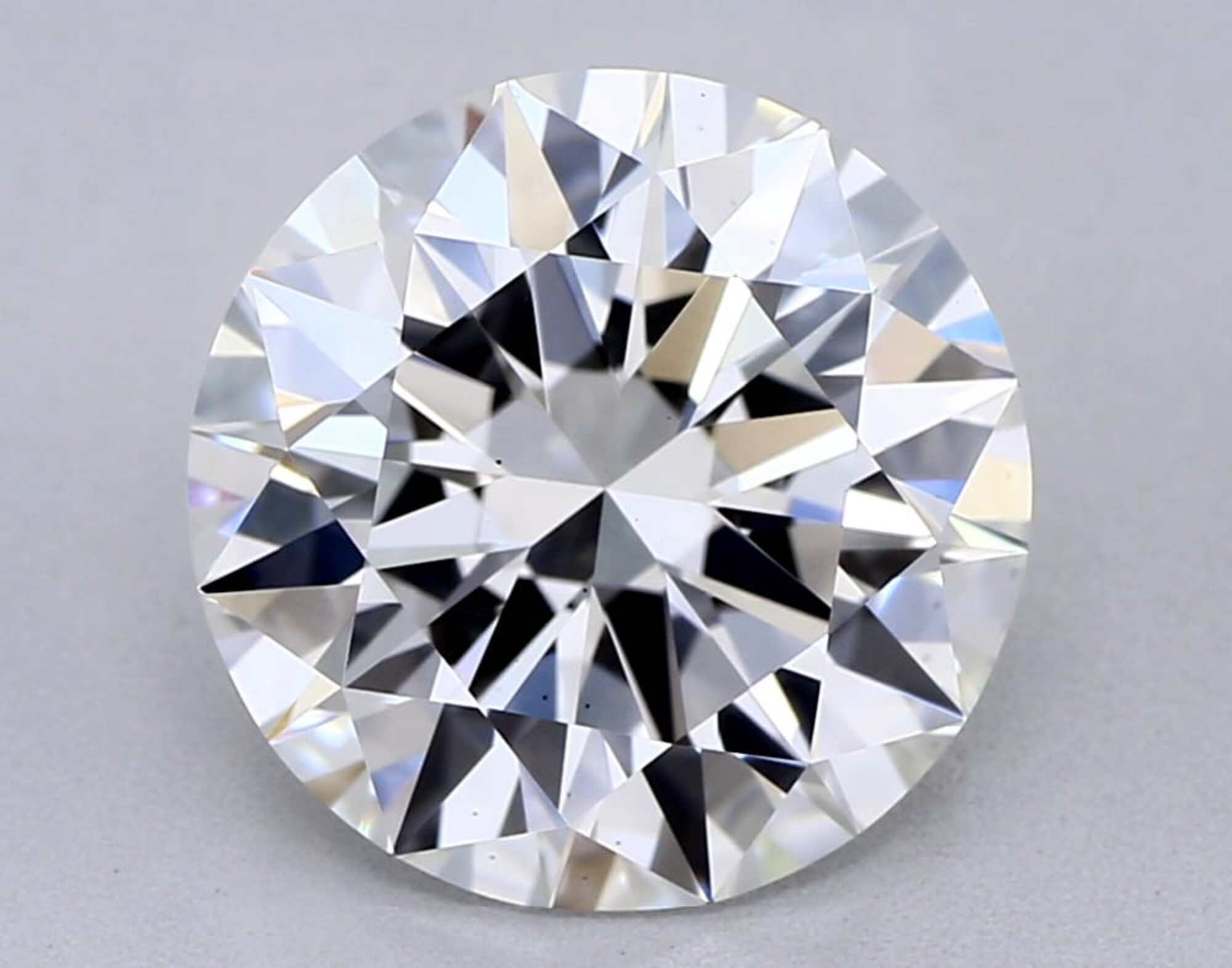 2.50 ct F VS1 Round cut Diamond