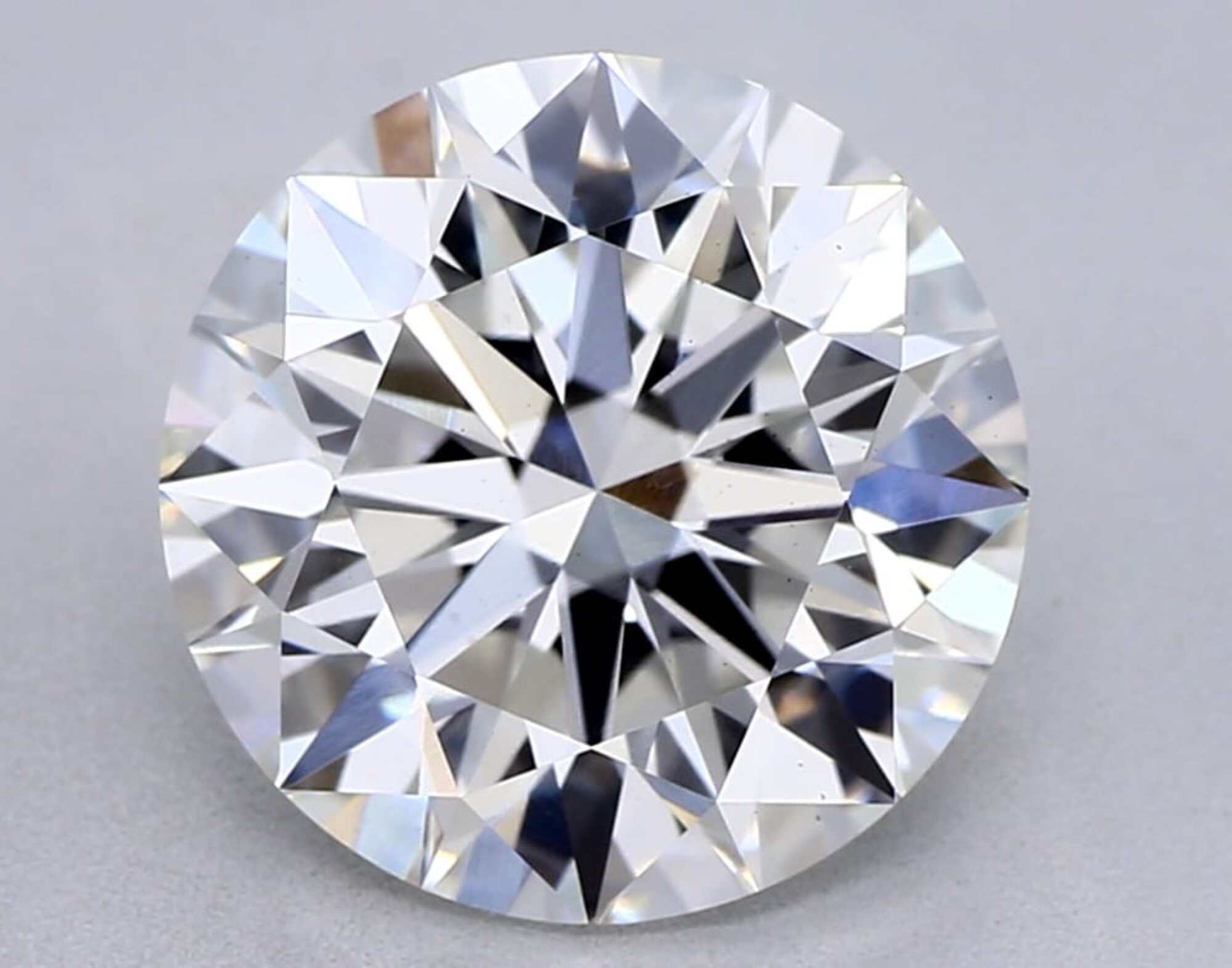 2.52 ct F VS1 Round cut Diamond