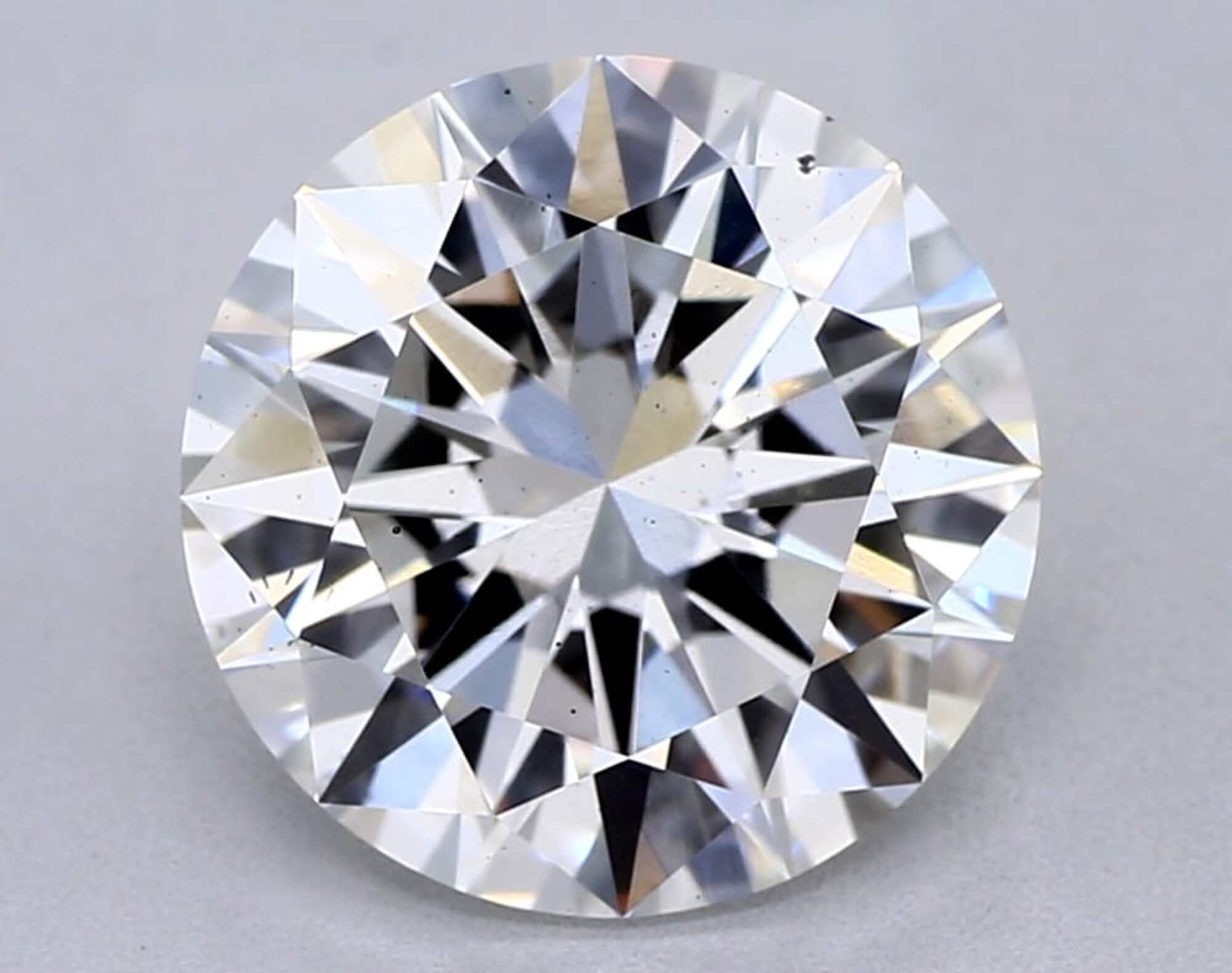 2.23 ct F VS2 Round cut Diamond