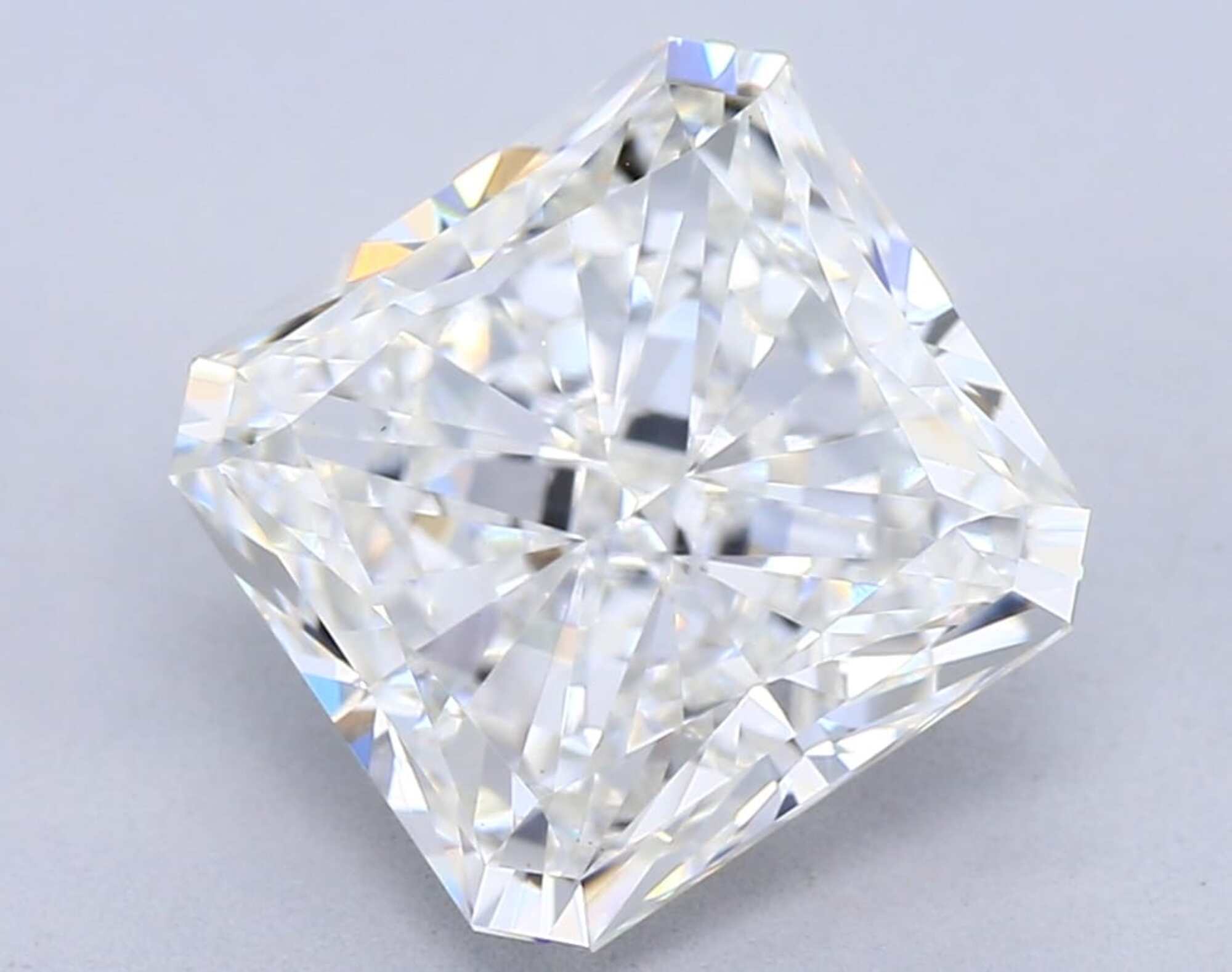 3 ct G VS1 Diamante talla radiante 