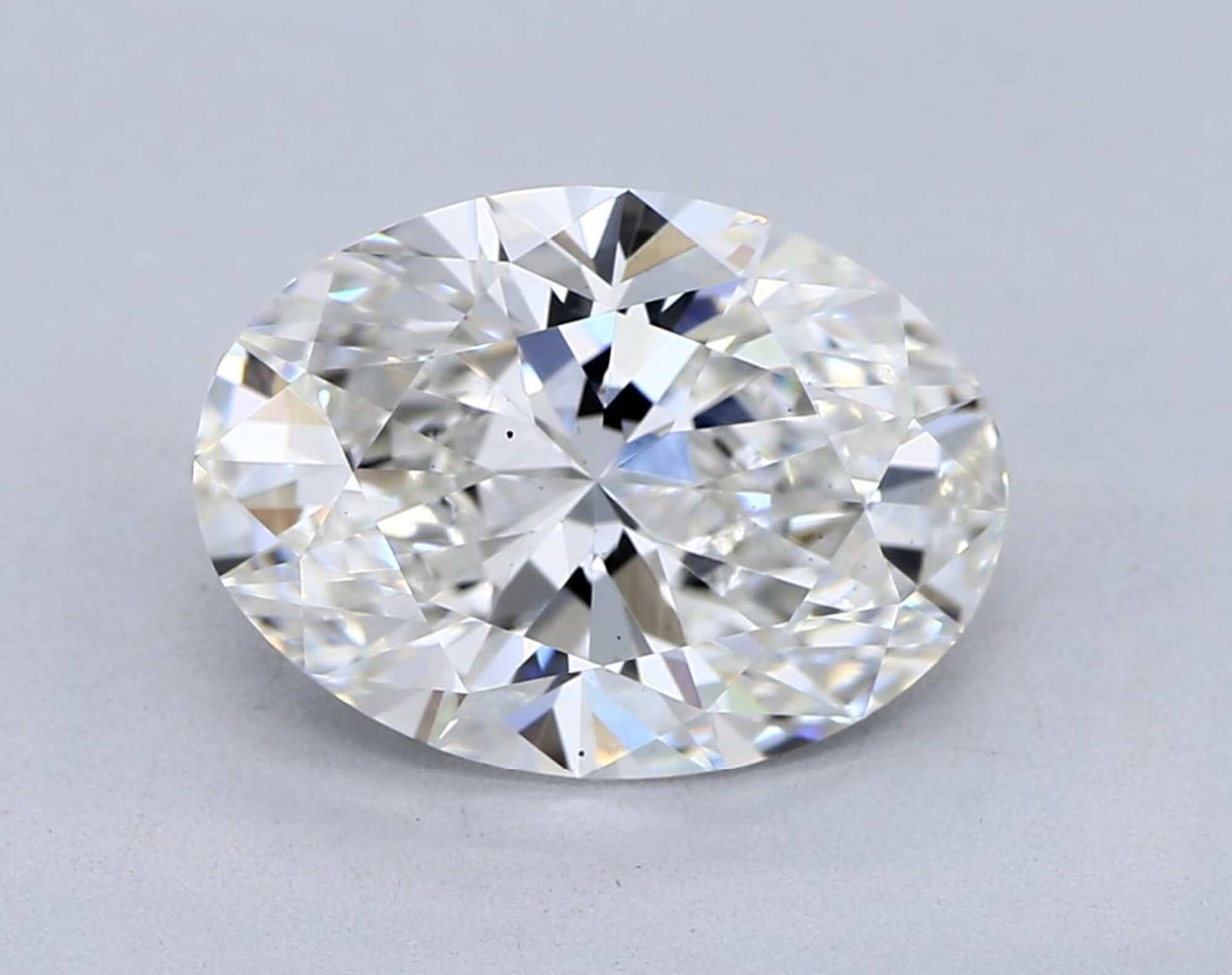 2,04 ct F VS1 Diamante talla ovalada 