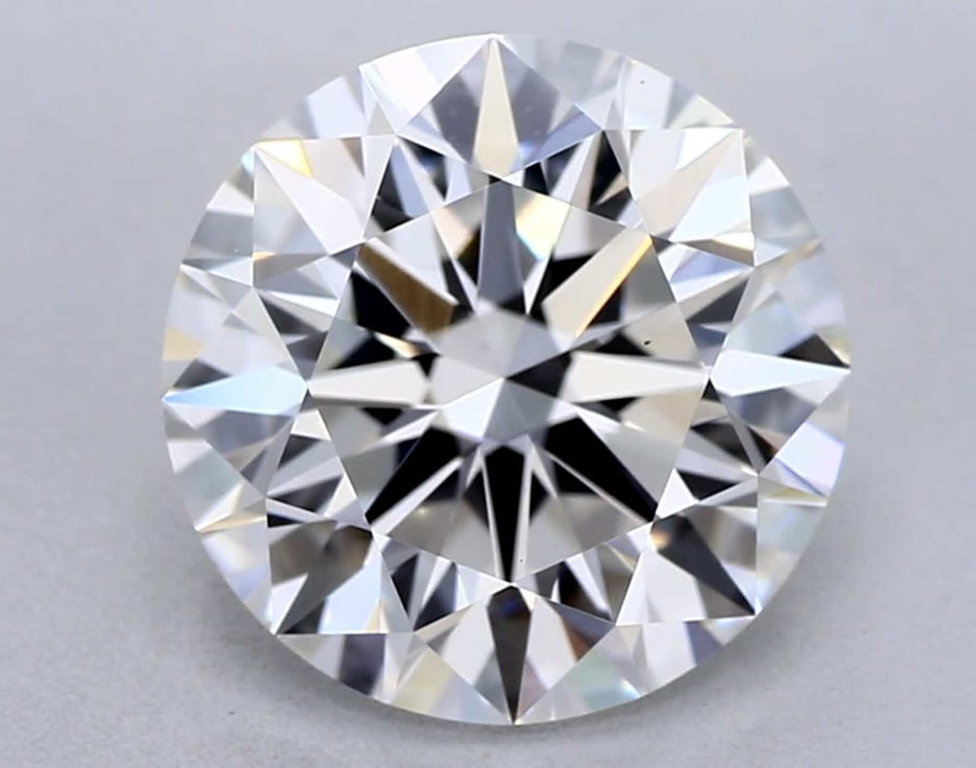 Diamante talla redonda F VS1 de 2,32 ct 