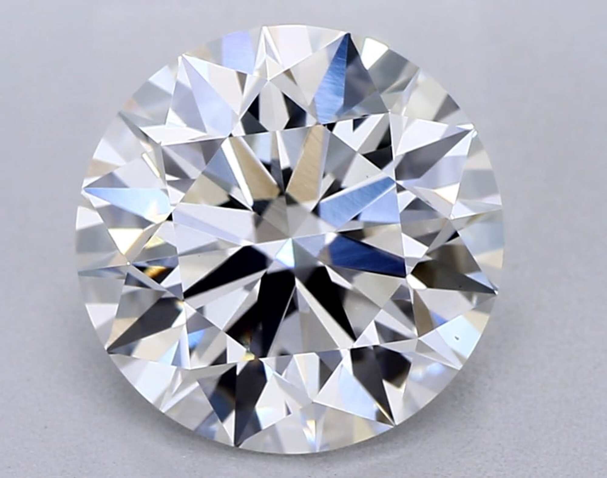 Diamante talla redonda F VS1 de 2,31 ct 