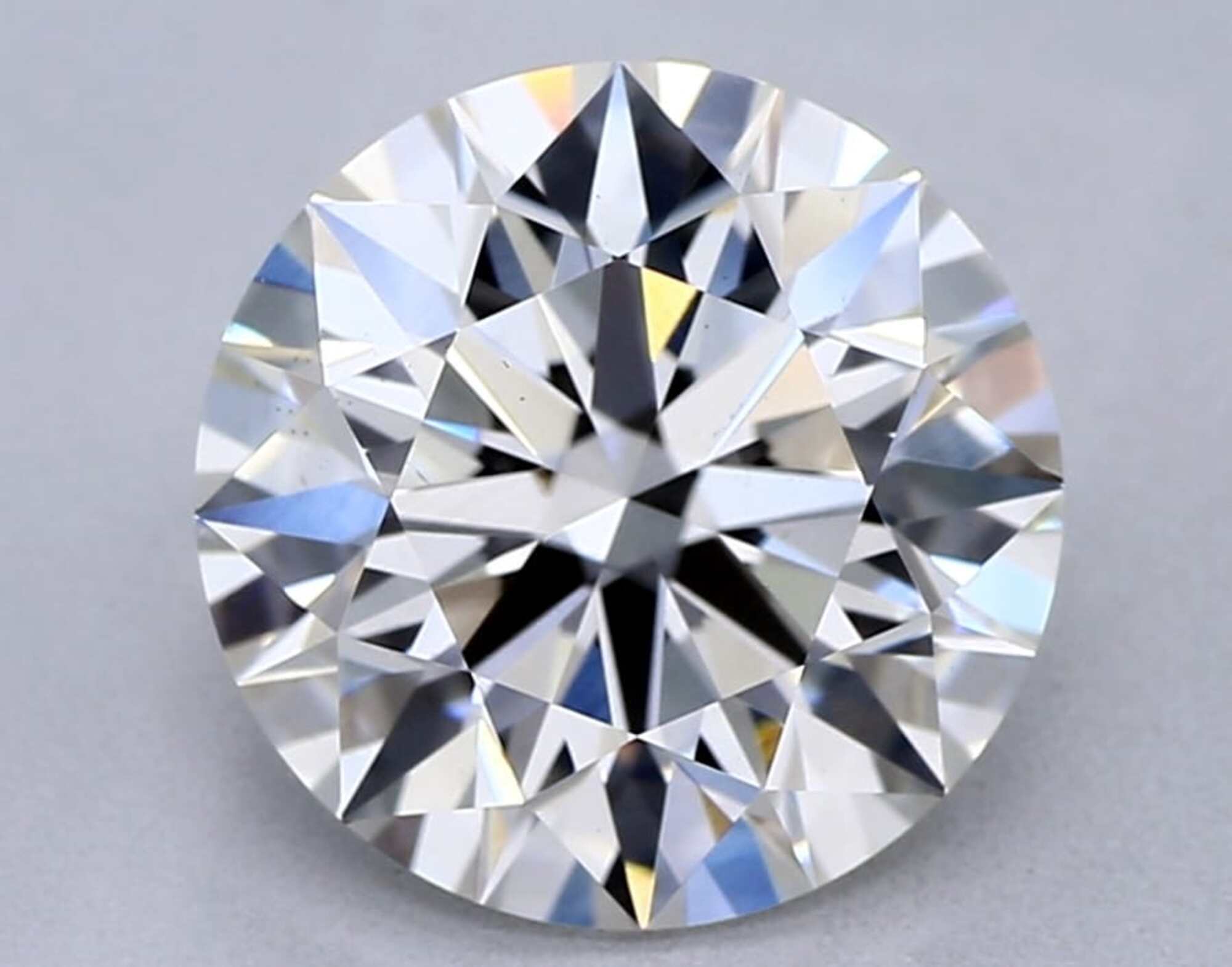 2.01 ct I VS1 Round cut Diamond