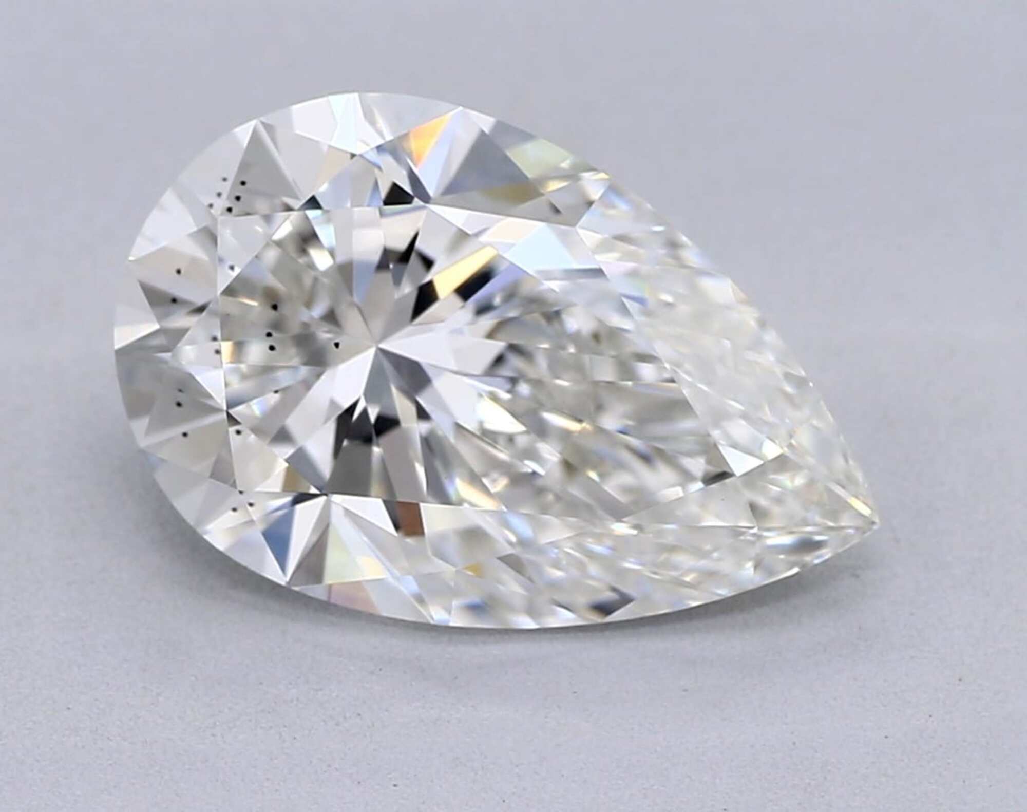 2.20 ct F VS2 Pear cut Diamond