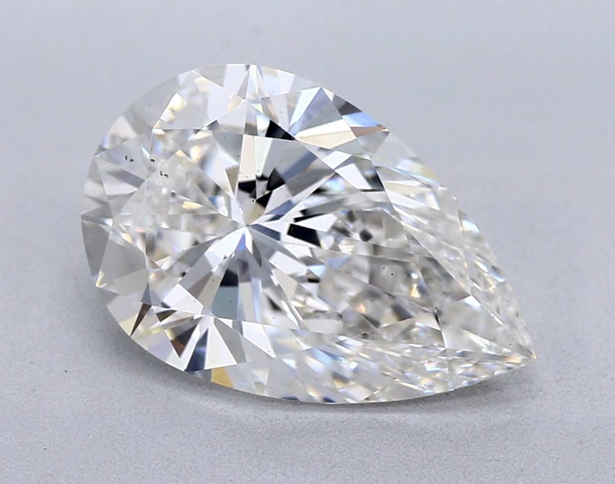 2.25 ct F VS2 Pear cut Diamond