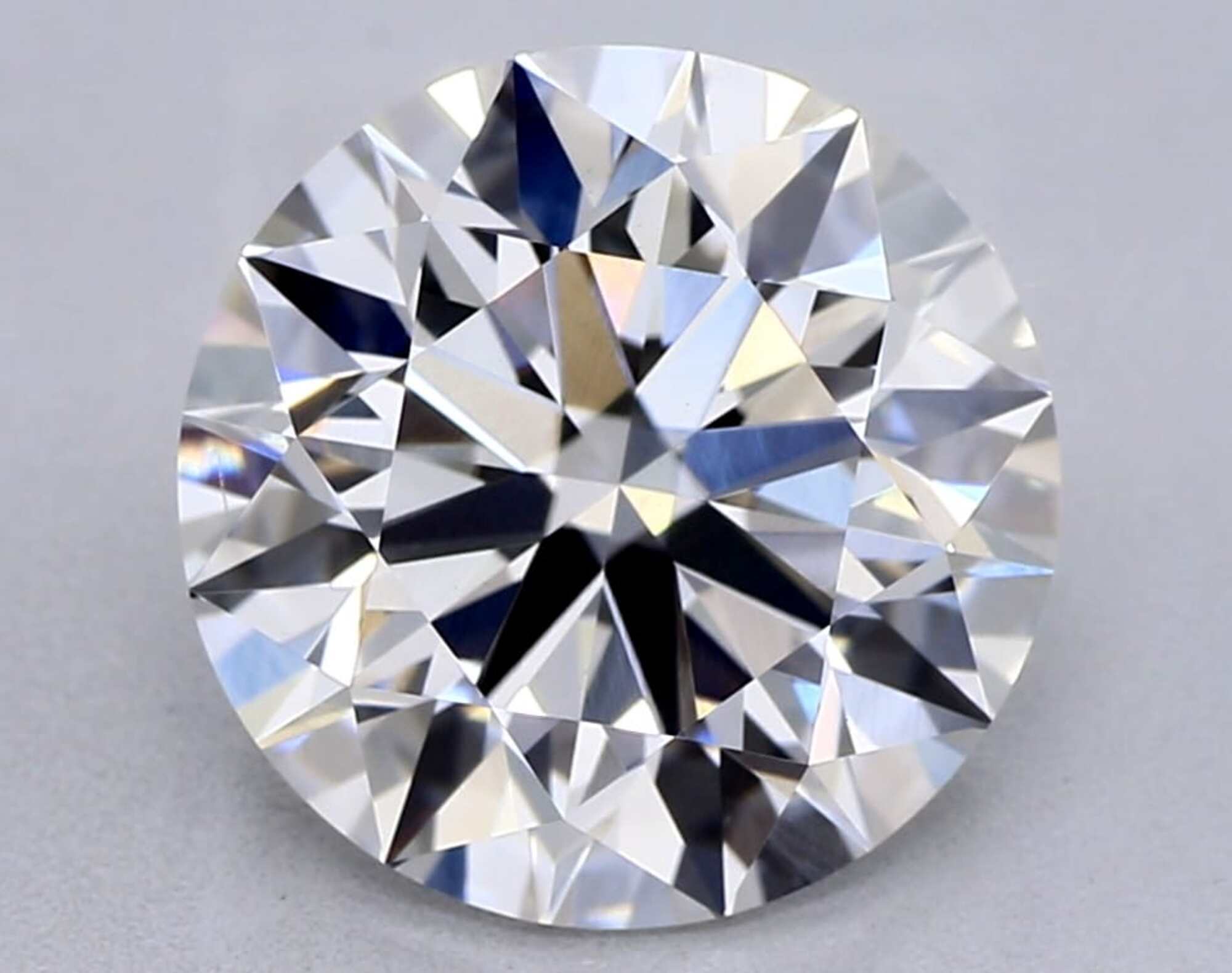 2.53 ct G VS1 Round cut Diamond