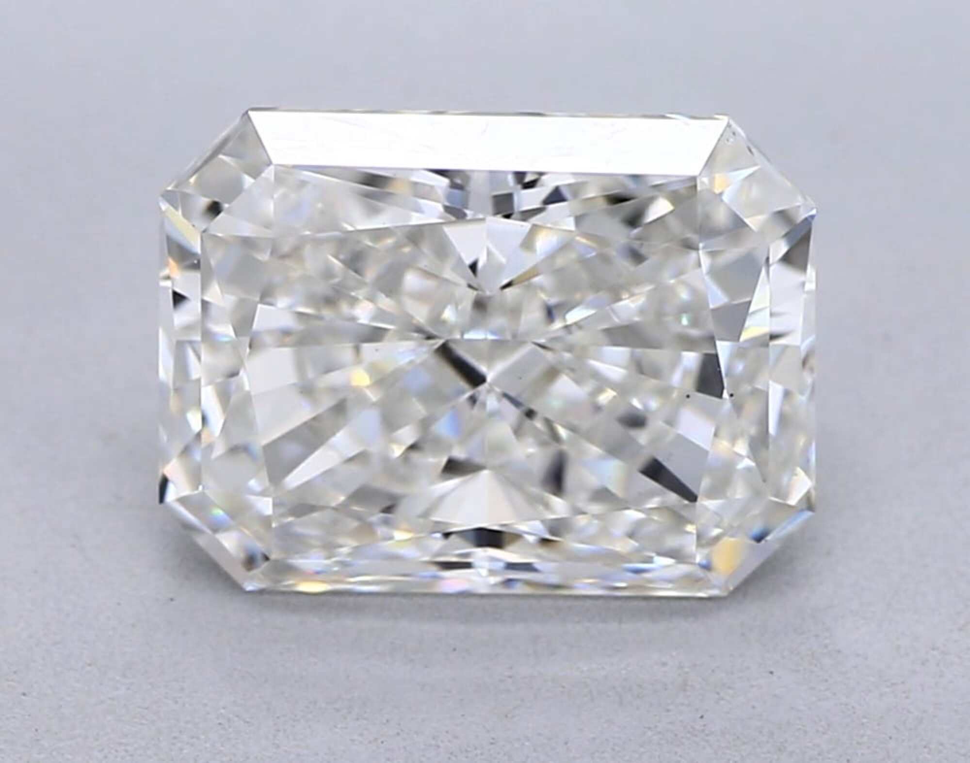 2,08 ct G VS1 Diamante talla radiante 