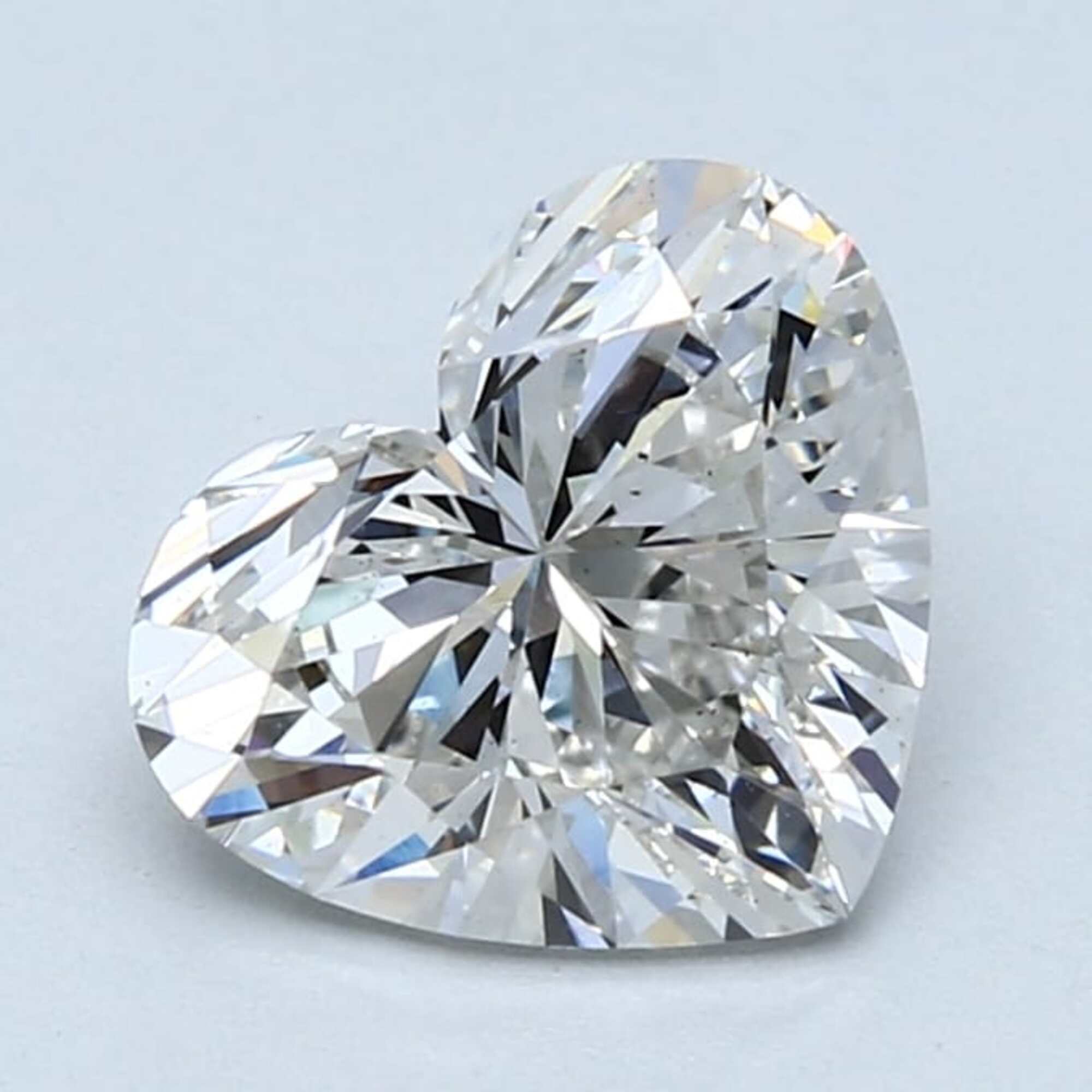 2.13 ct G VS2 Heart cut Diamond