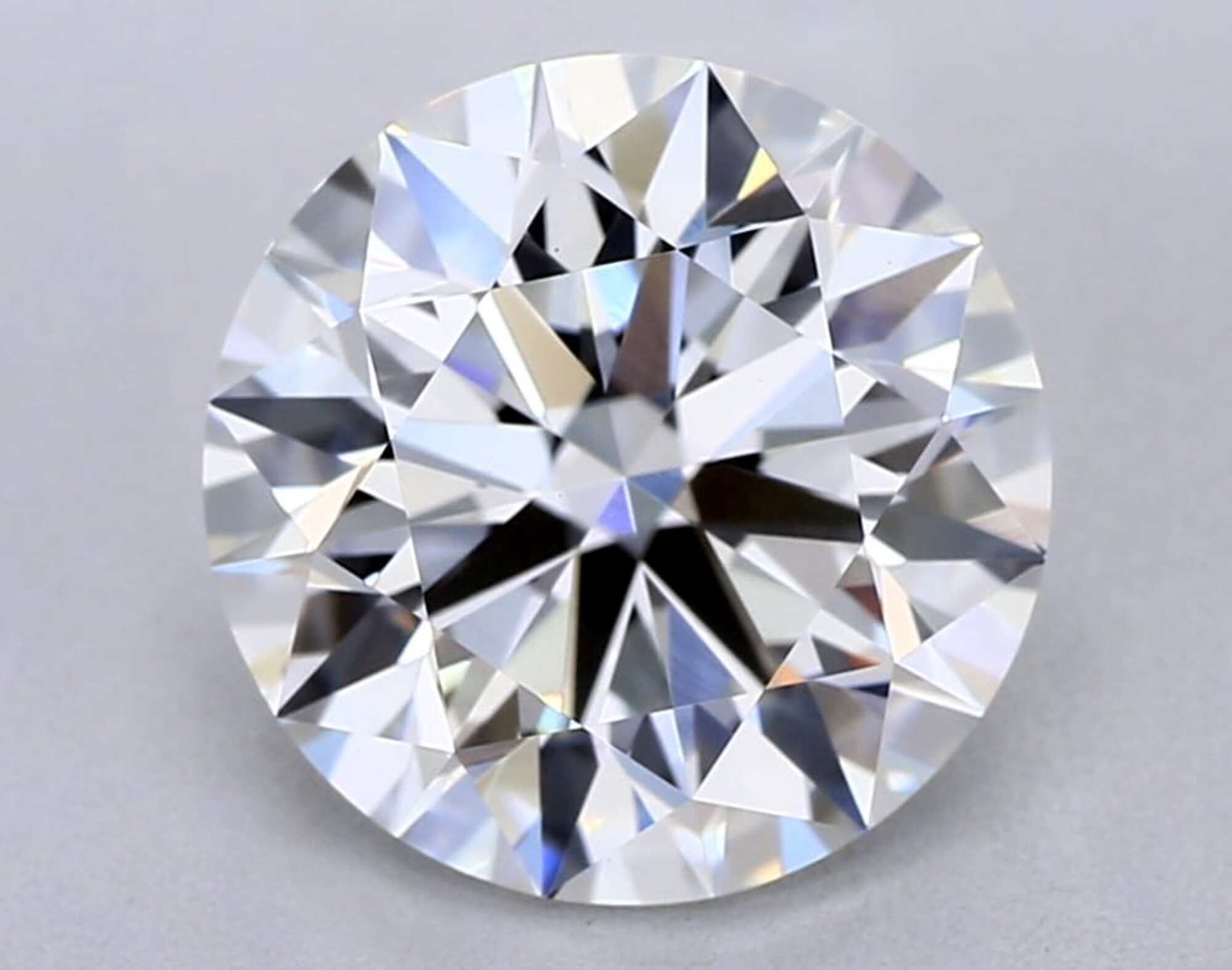 2.16 ct F VS1 Round cut Diamond