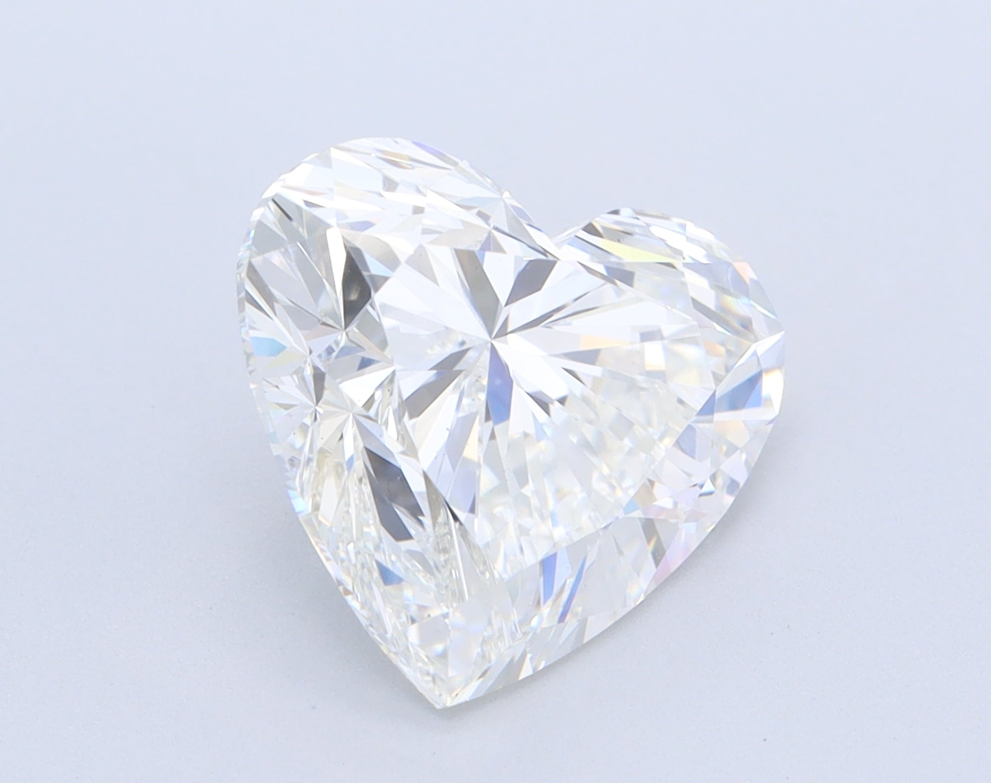 4.02 ct F VS1 Heart cut Diamond