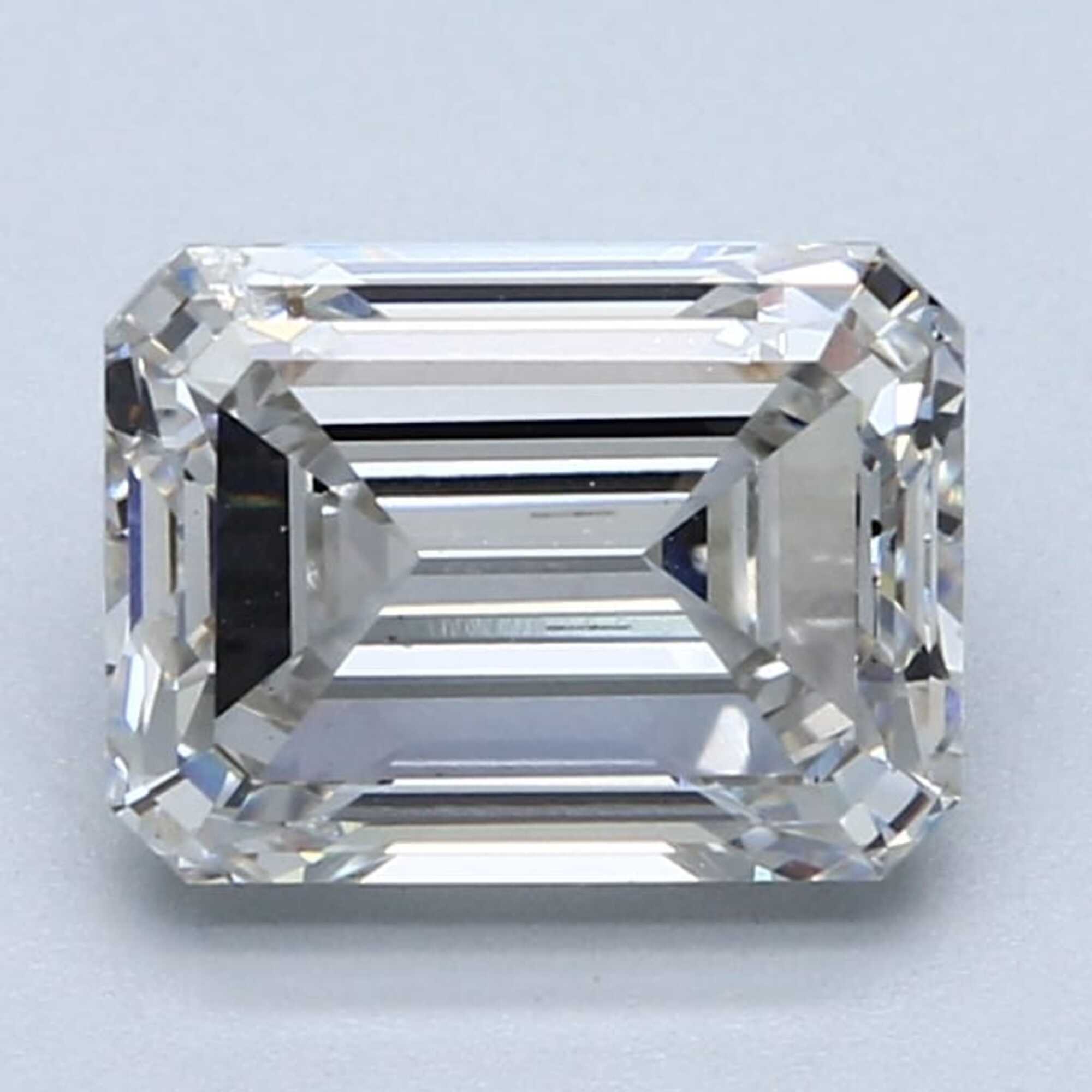 3,02 ct H VS2 Diamante talla esmeralda 