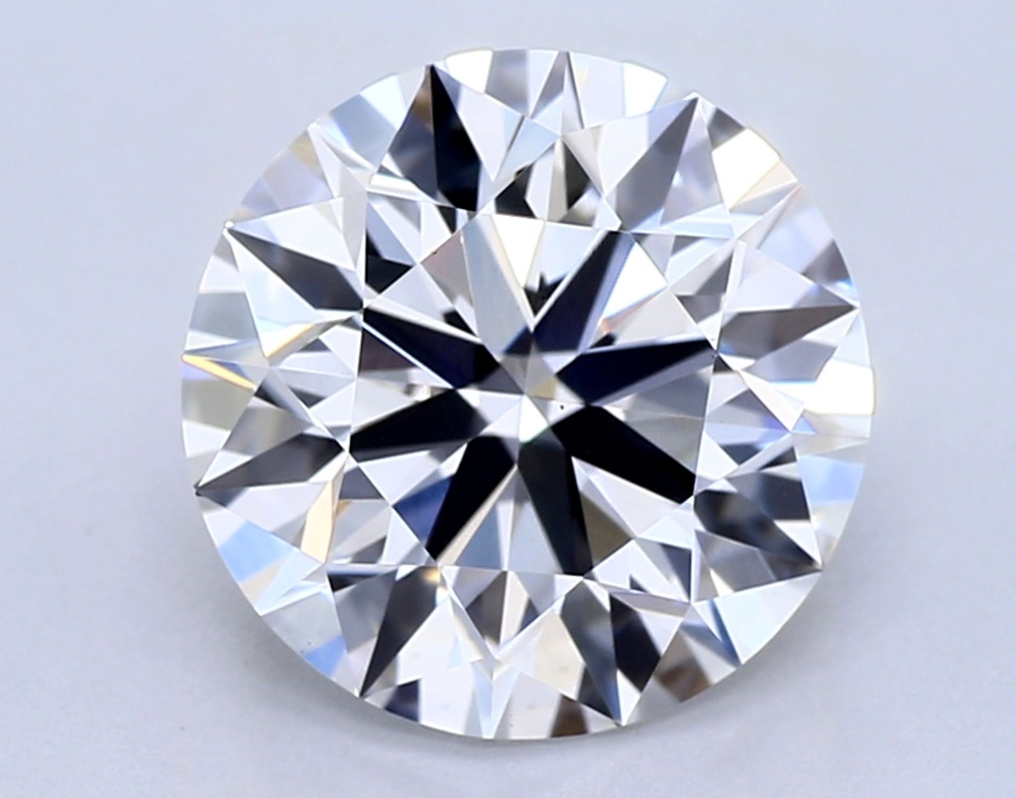 2.01 ct F VS1 Round cut Diamond