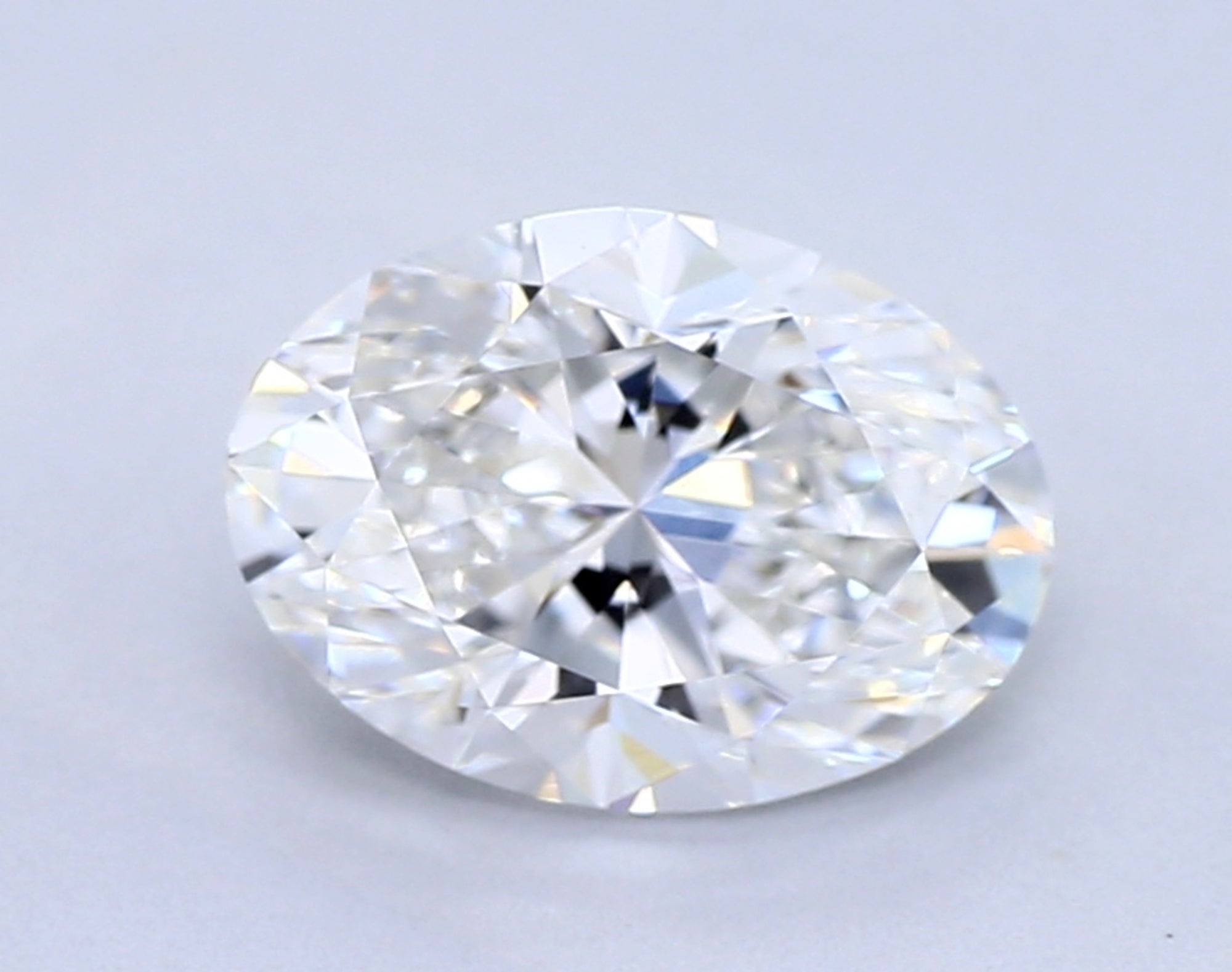 1,01 ct E VS2 Diamante talla ovalada 