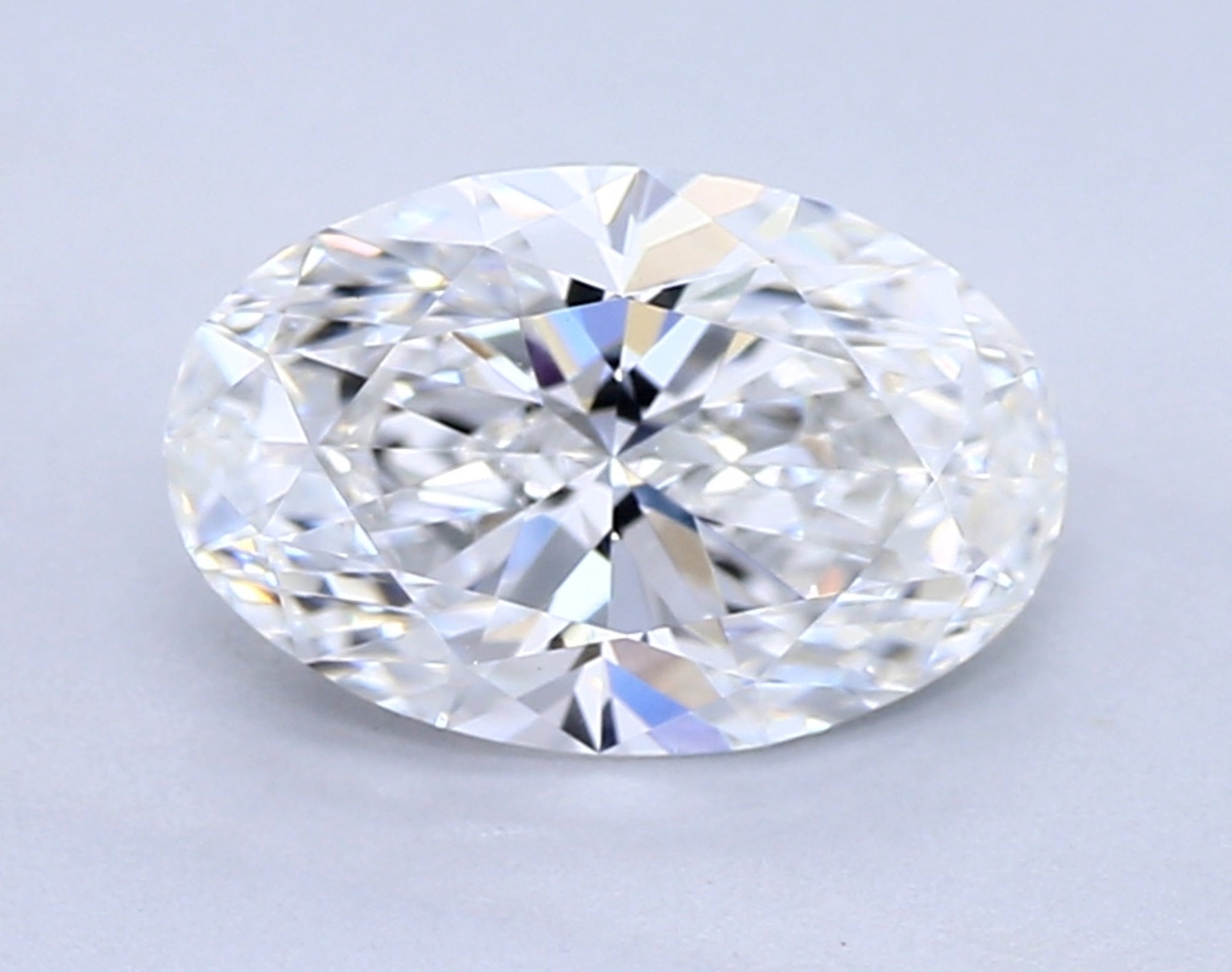 1,01 ct E VVS2 Diamante talla ovalada 