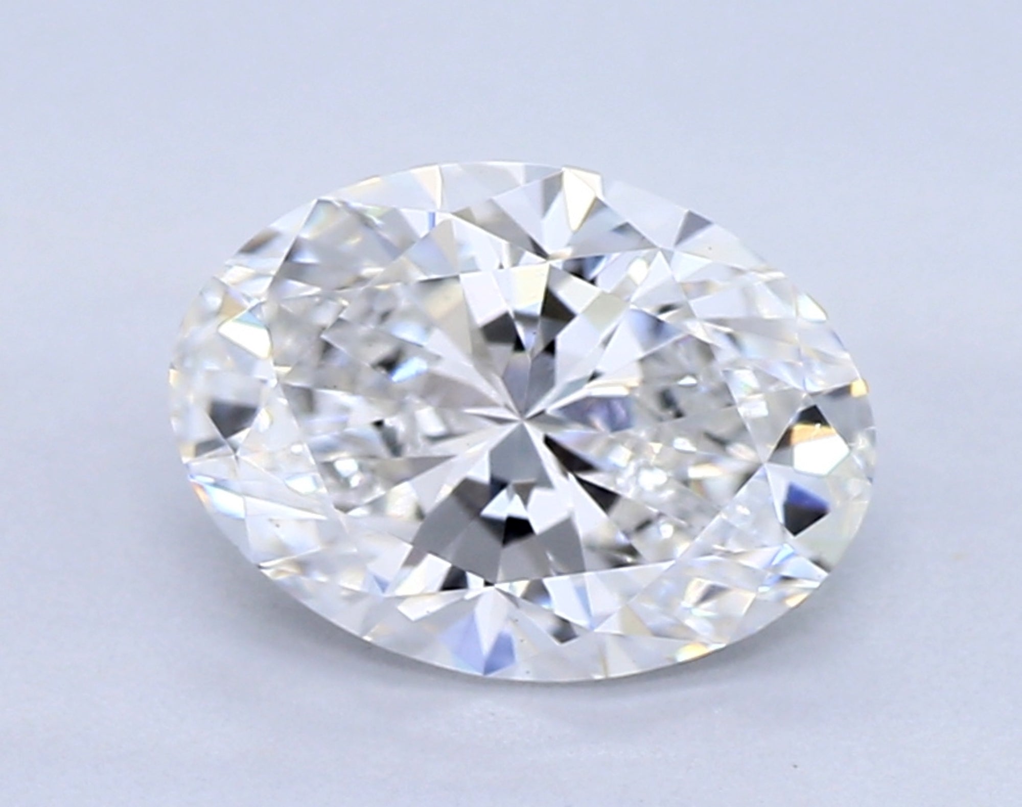 1,01 ct F VVS2 Diamante talla ovalada 