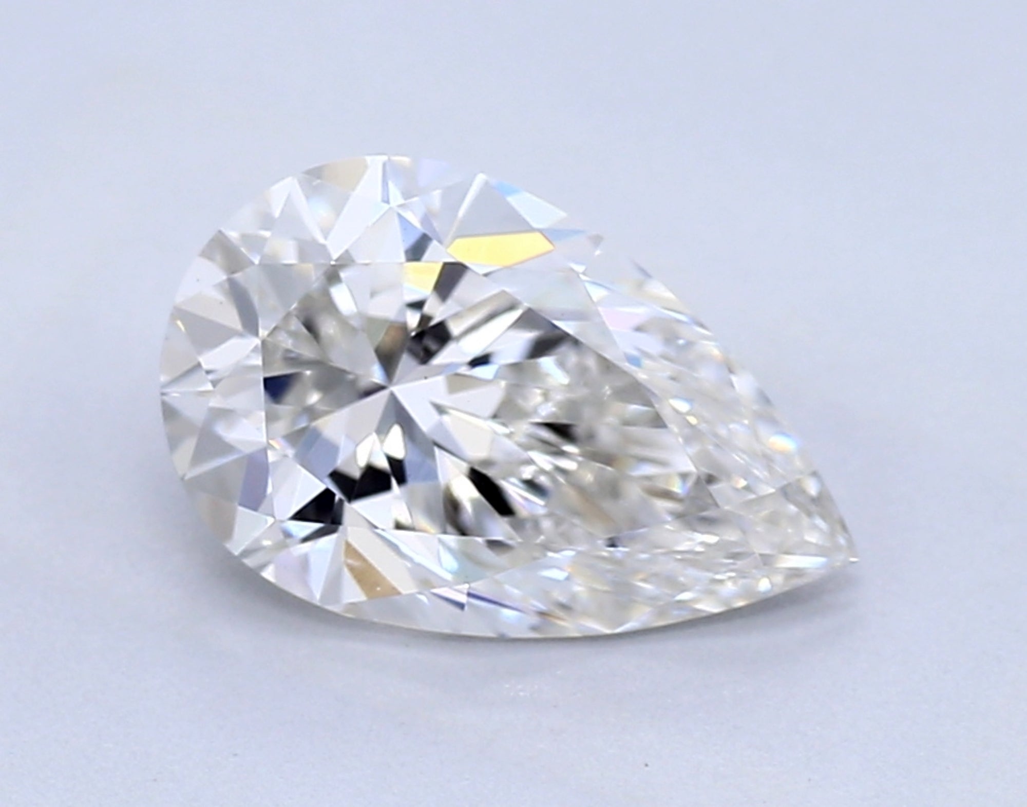 1,01 ct G VVS2 Diamante talla pera 