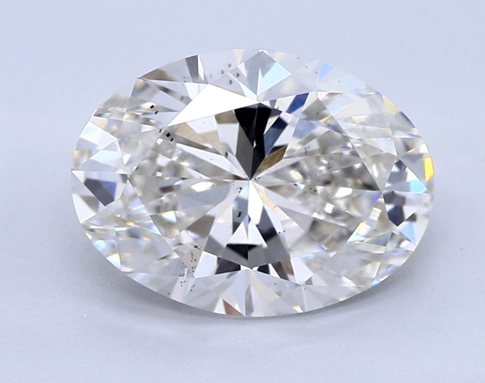 2,02 ct G SI1 Diamante talla ovalada 