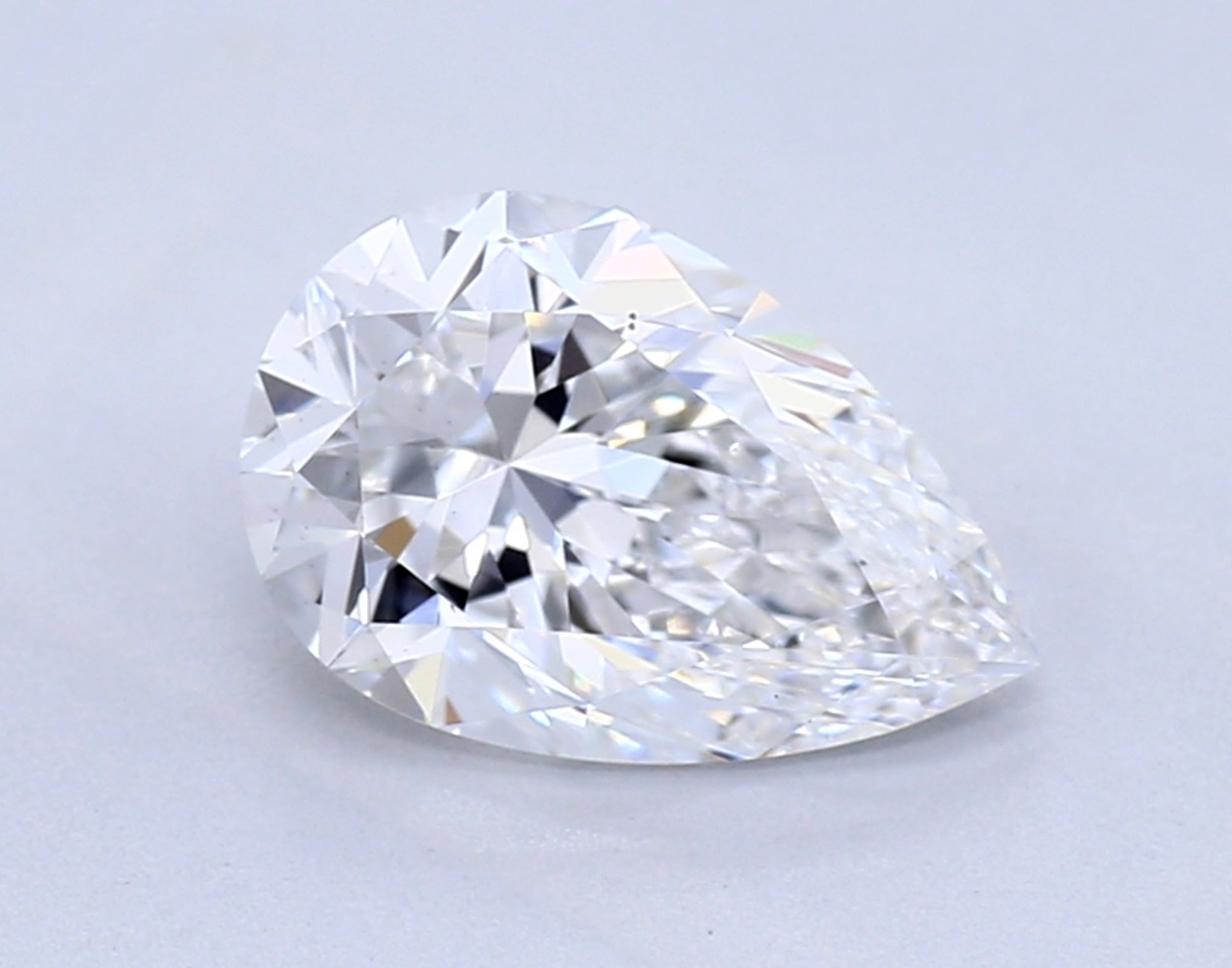 1,01 ct E VVS2 Diamante talla pera 