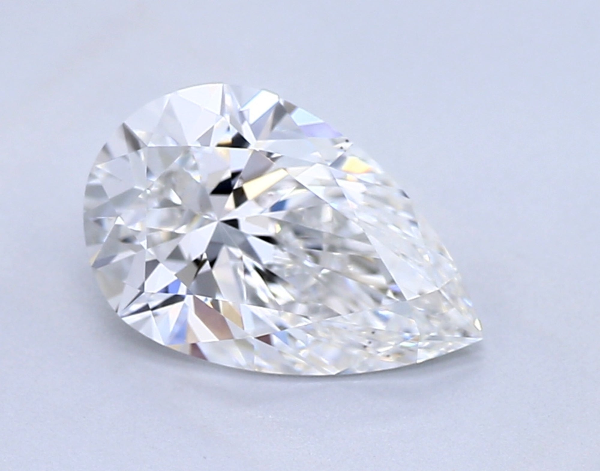 1,01 ct E VS1 Diamante talla pera 