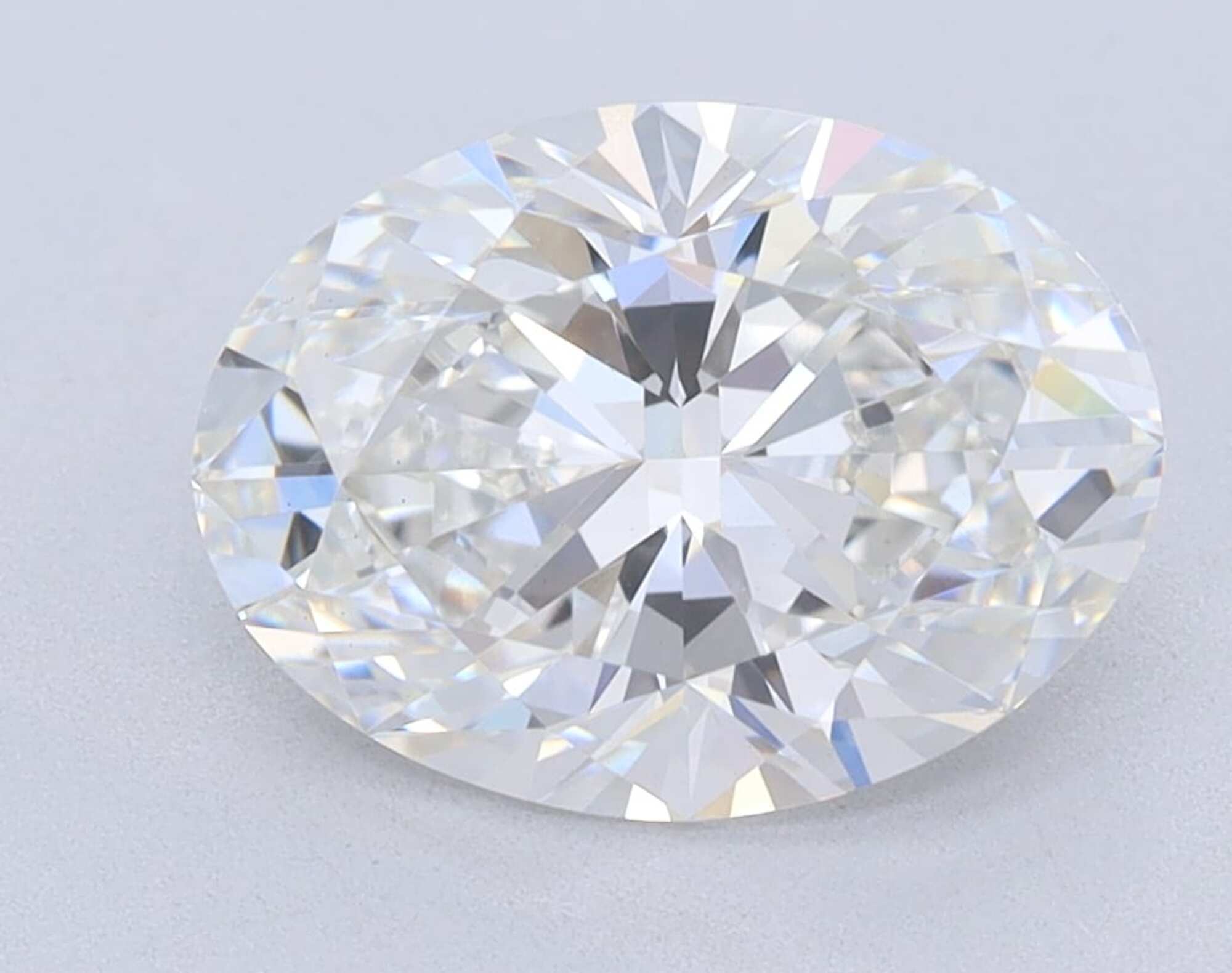 2,56 ct F VS1 Diamante talla ovalada 