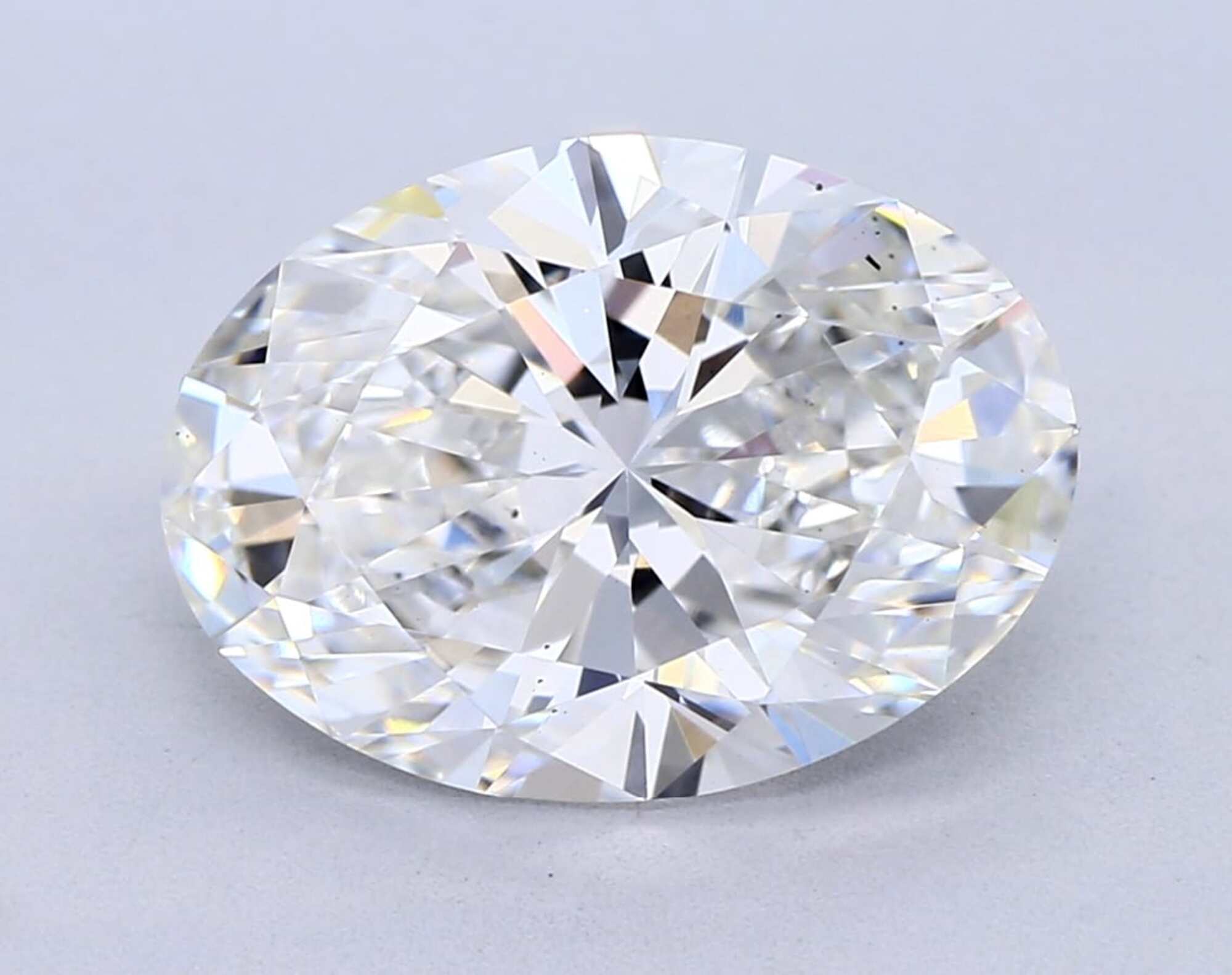 2.67 ct E VS2 Oval cut Diamond