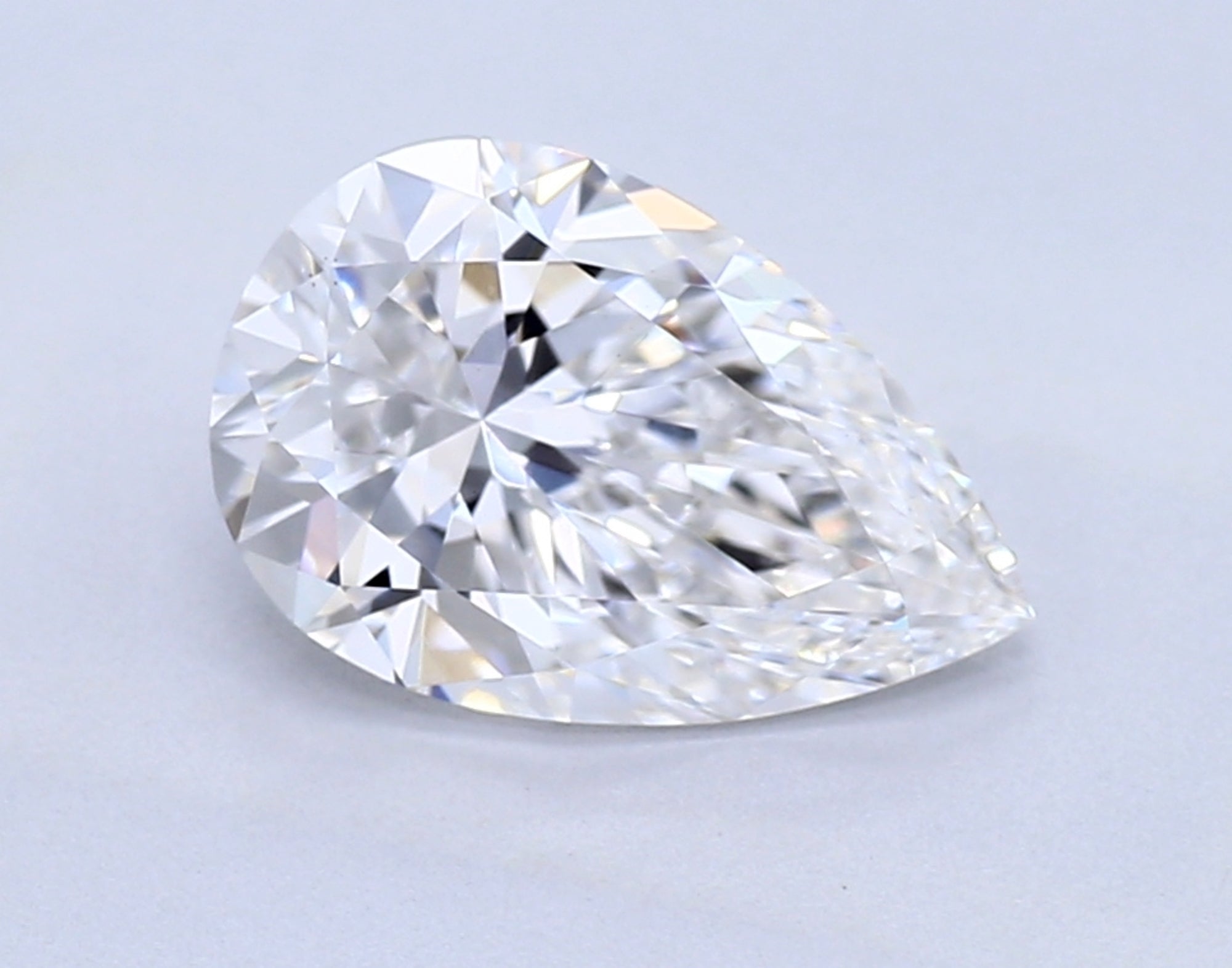 1,01 ct E VVS2 Diamante talla pera 