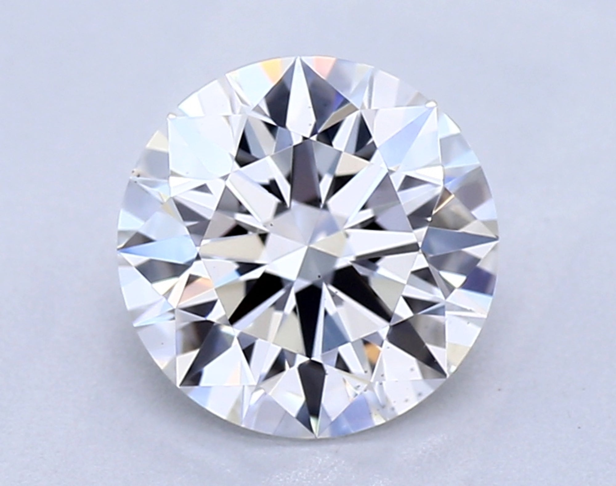 Diamante talla redonda F VS2 de 1,04 ct 