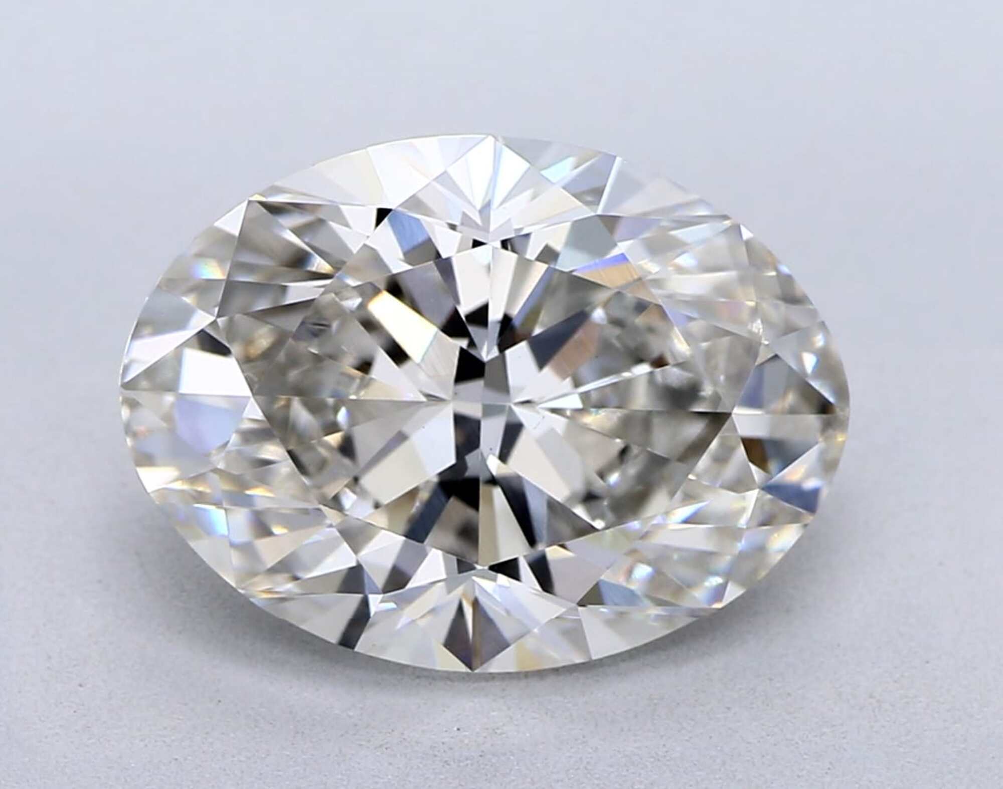 3.04 ct H VVS2 Oval cut Diamond