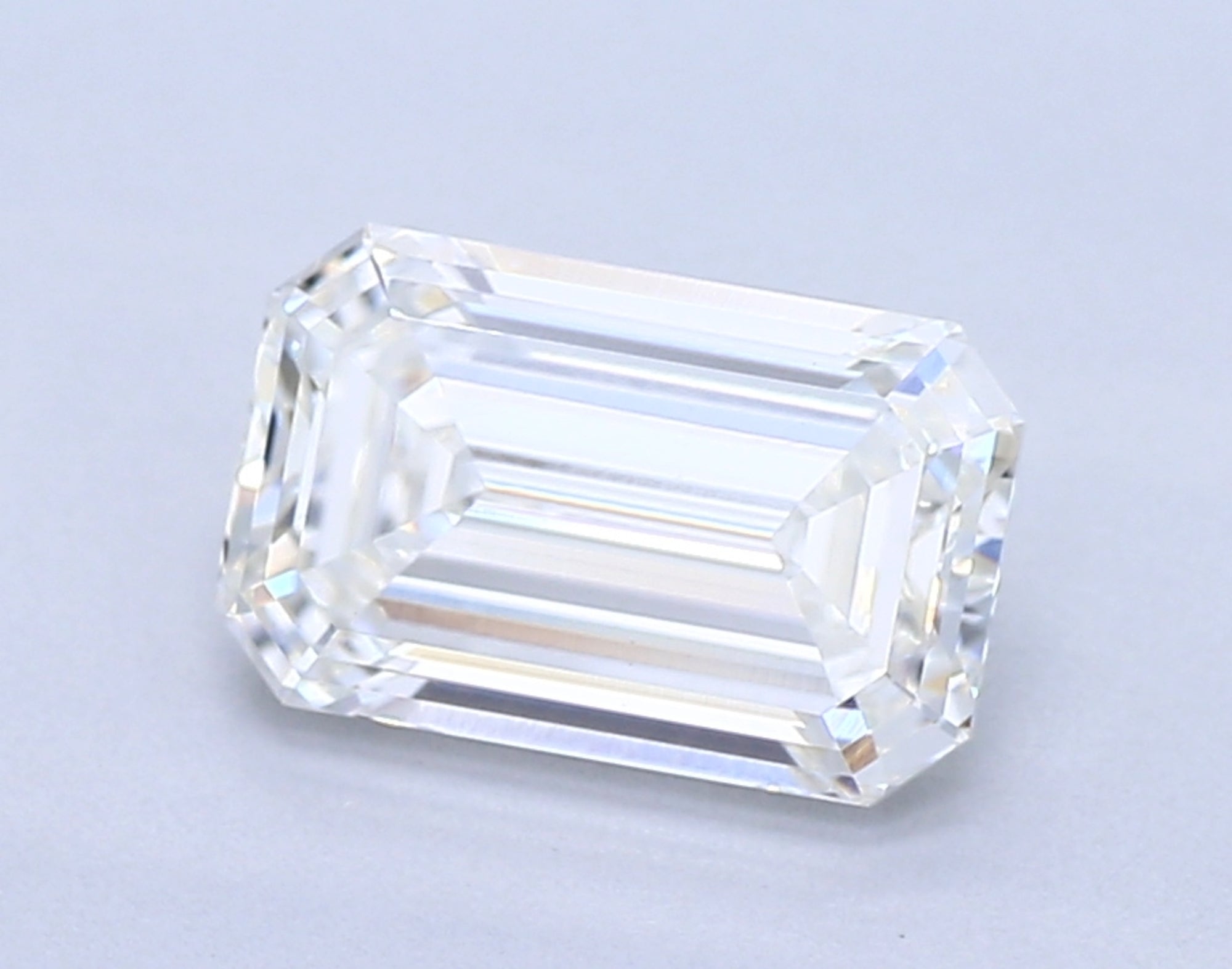 1 ct G VVS2 Diamante talla esmeralda 