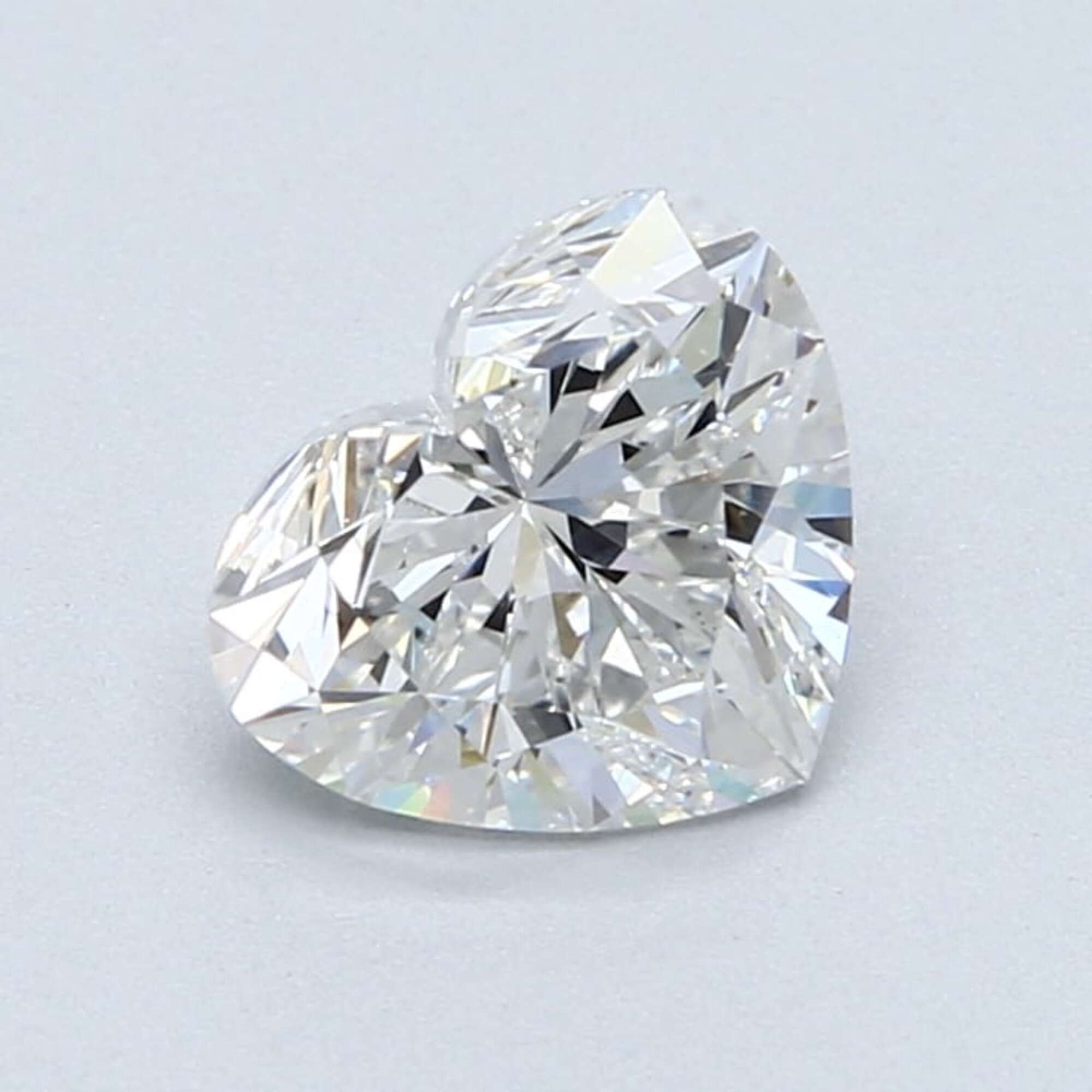 1.58 ct E VS1 Heart cut Diamond