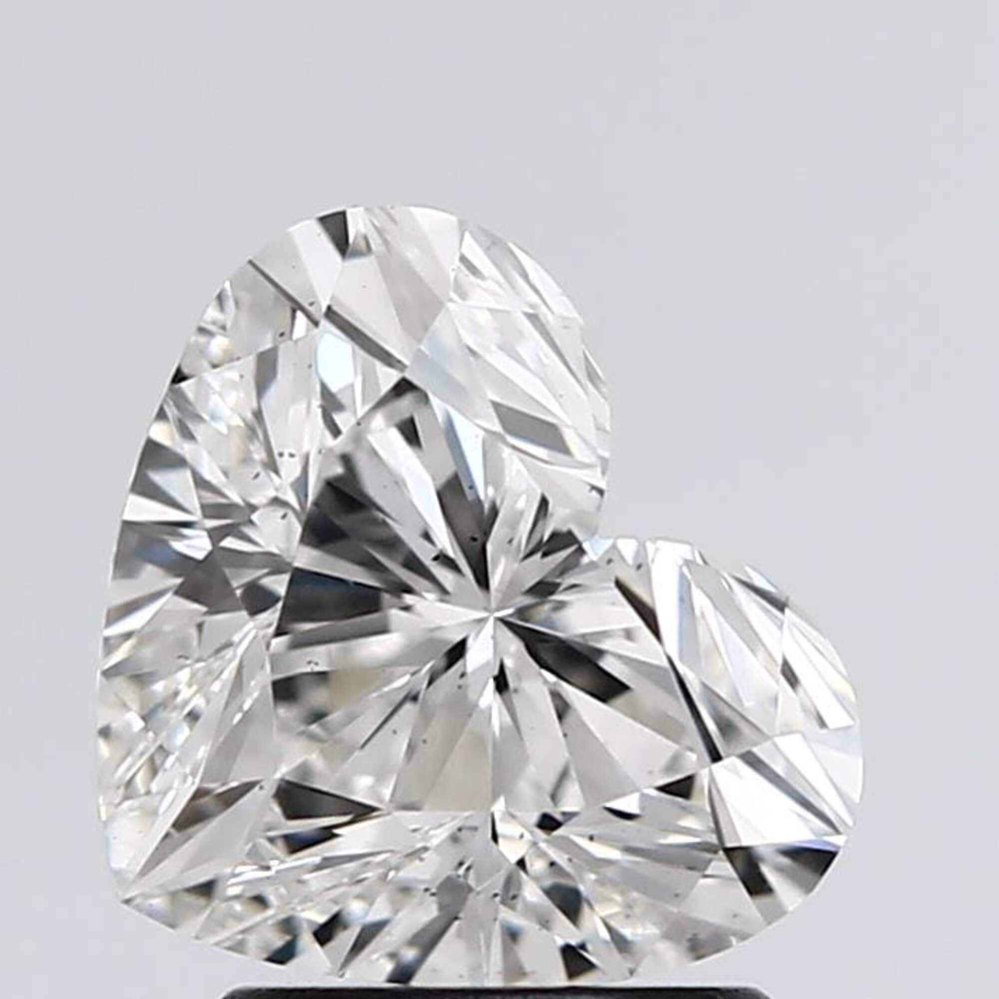 2.01 ct F VS2 Heart cut Diamond