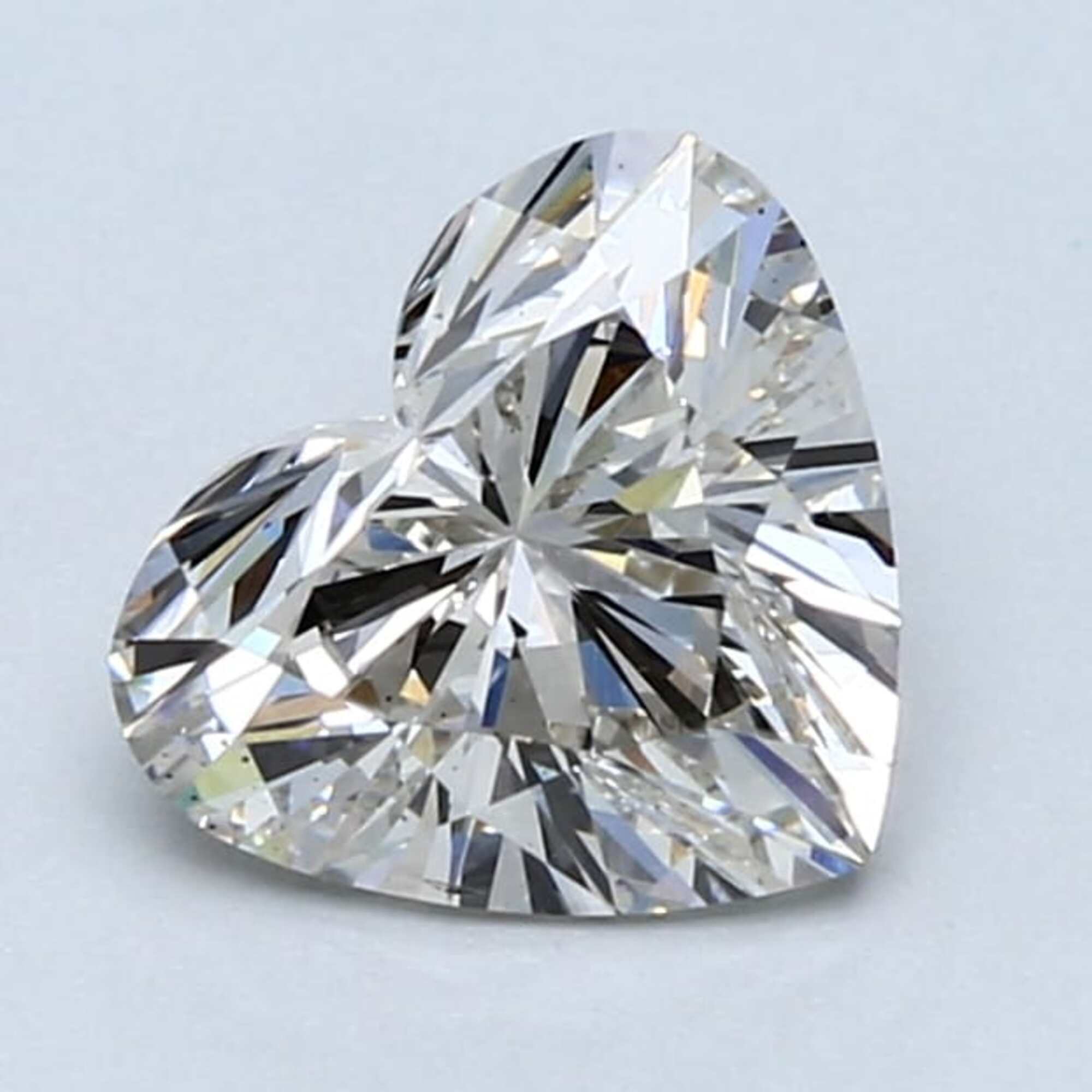 1.52 ct H VS2 Heart cut Diamond