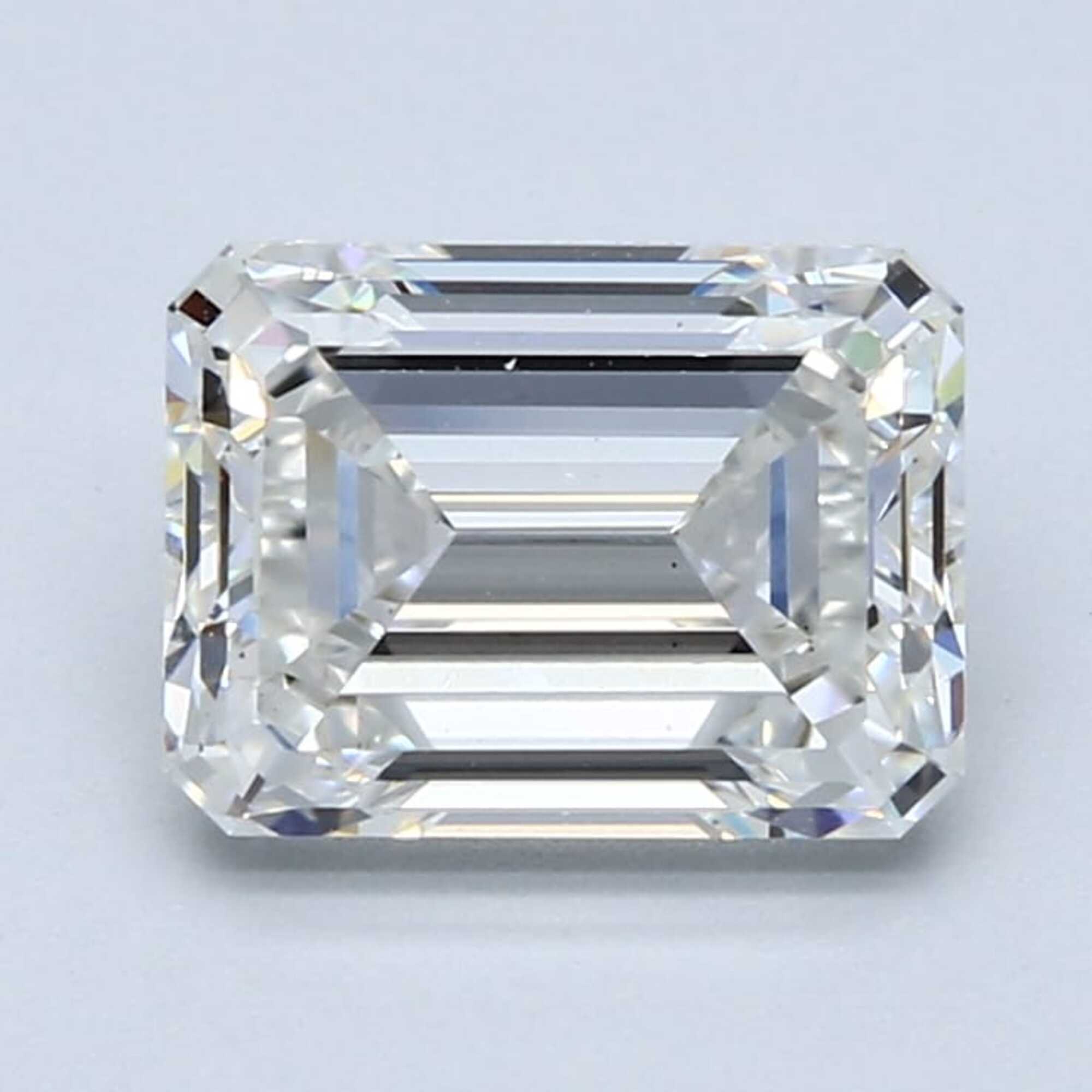 3.01 ct F VS1 Emerald cut Diamond